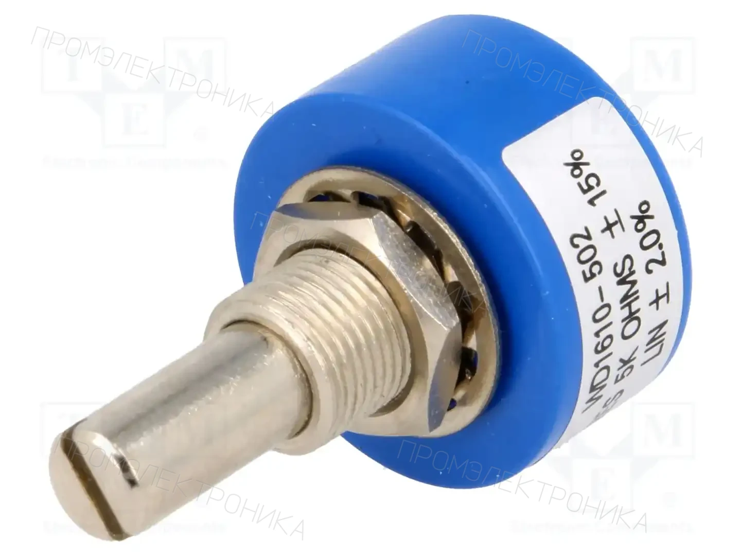 SR PASSIVES 1610-5K-STOP — Потенциометры одноооб. из пров. пластика
