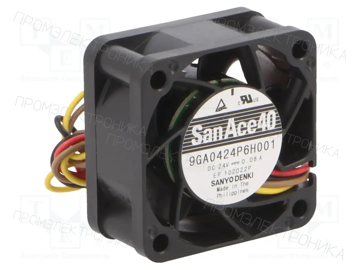 SANYO DENKI 9GA0424P6H001 — Вентиляторы DC 24V