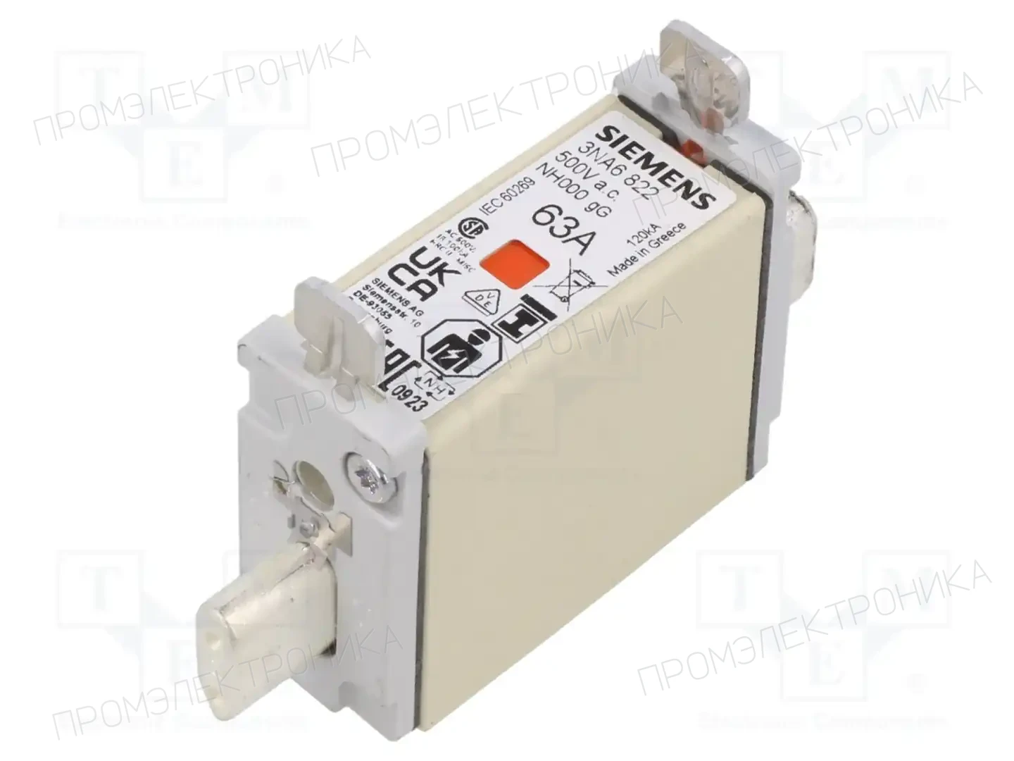SIEMENS 3NA6 822 — Предохранители NH