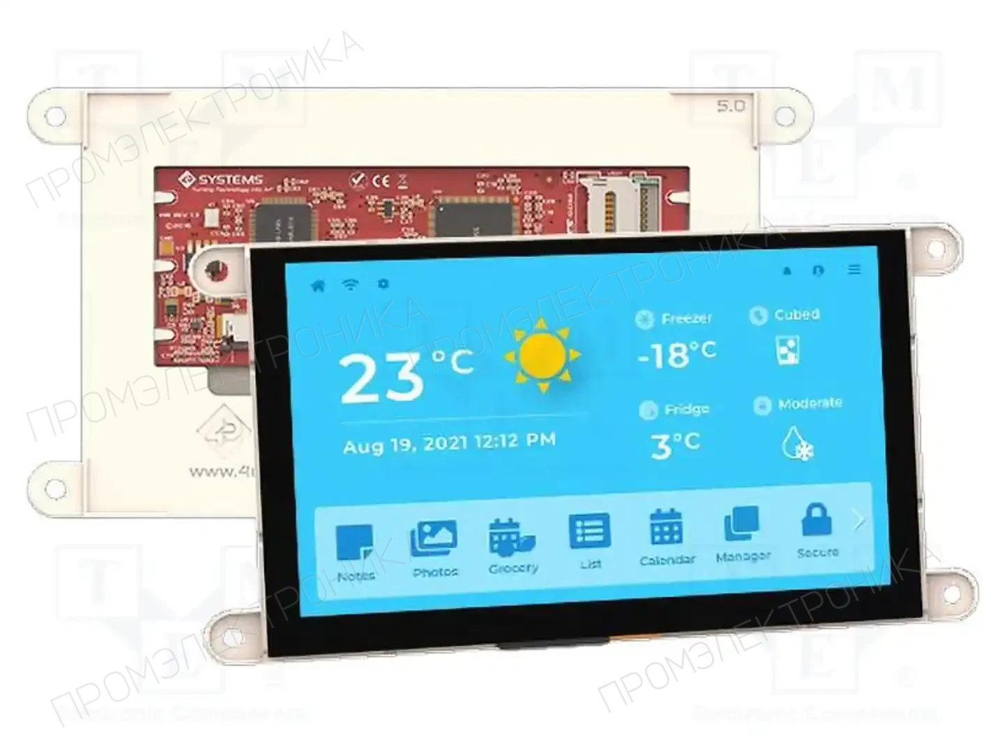 4D Systems GEN4-ULCD-50DCT — Интеллигентные дисплеи