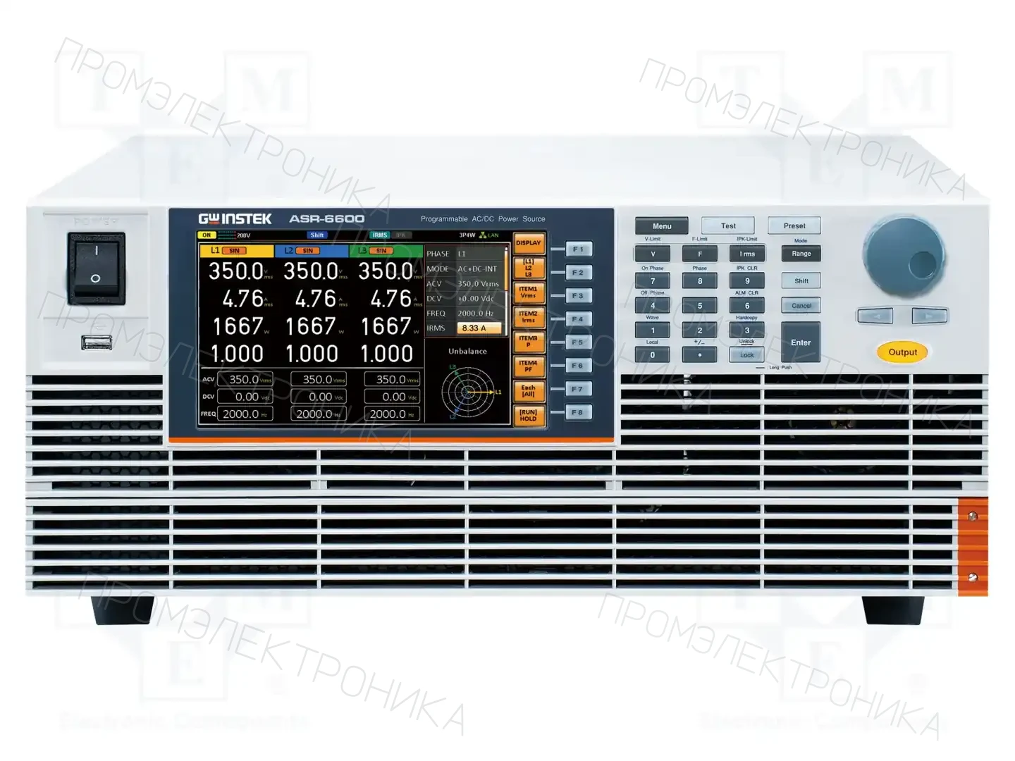 GW INSTEK ASR-6500 — Блоки питания многоканальные