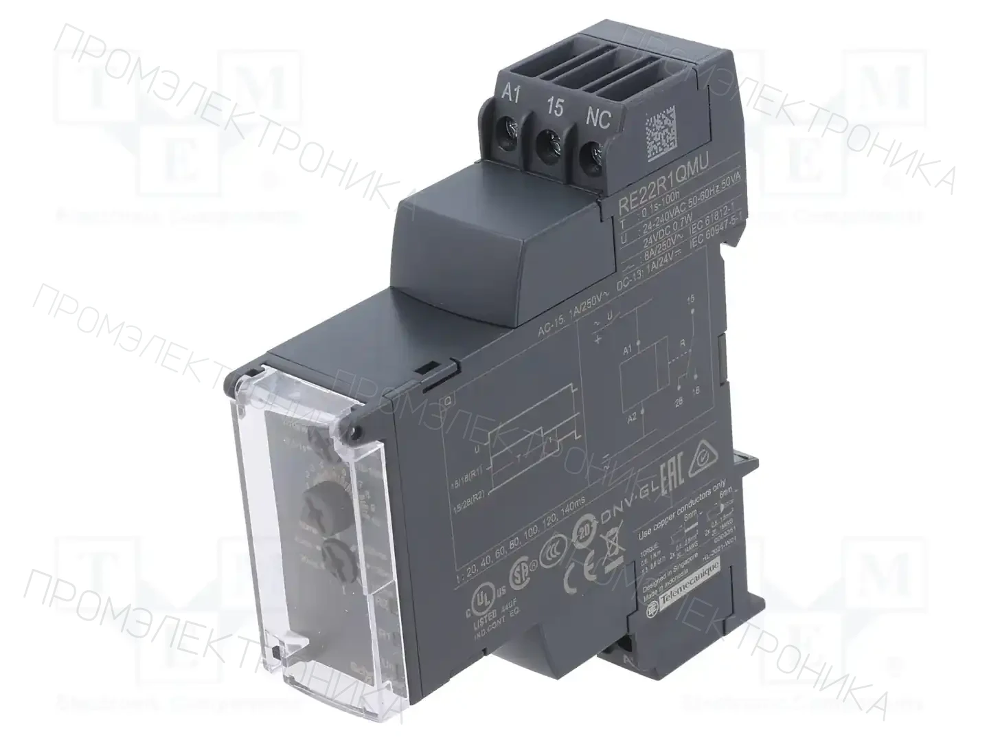 SCHNEIDER ELECTRIC RE22R1QMU — Временные аналоговые реле