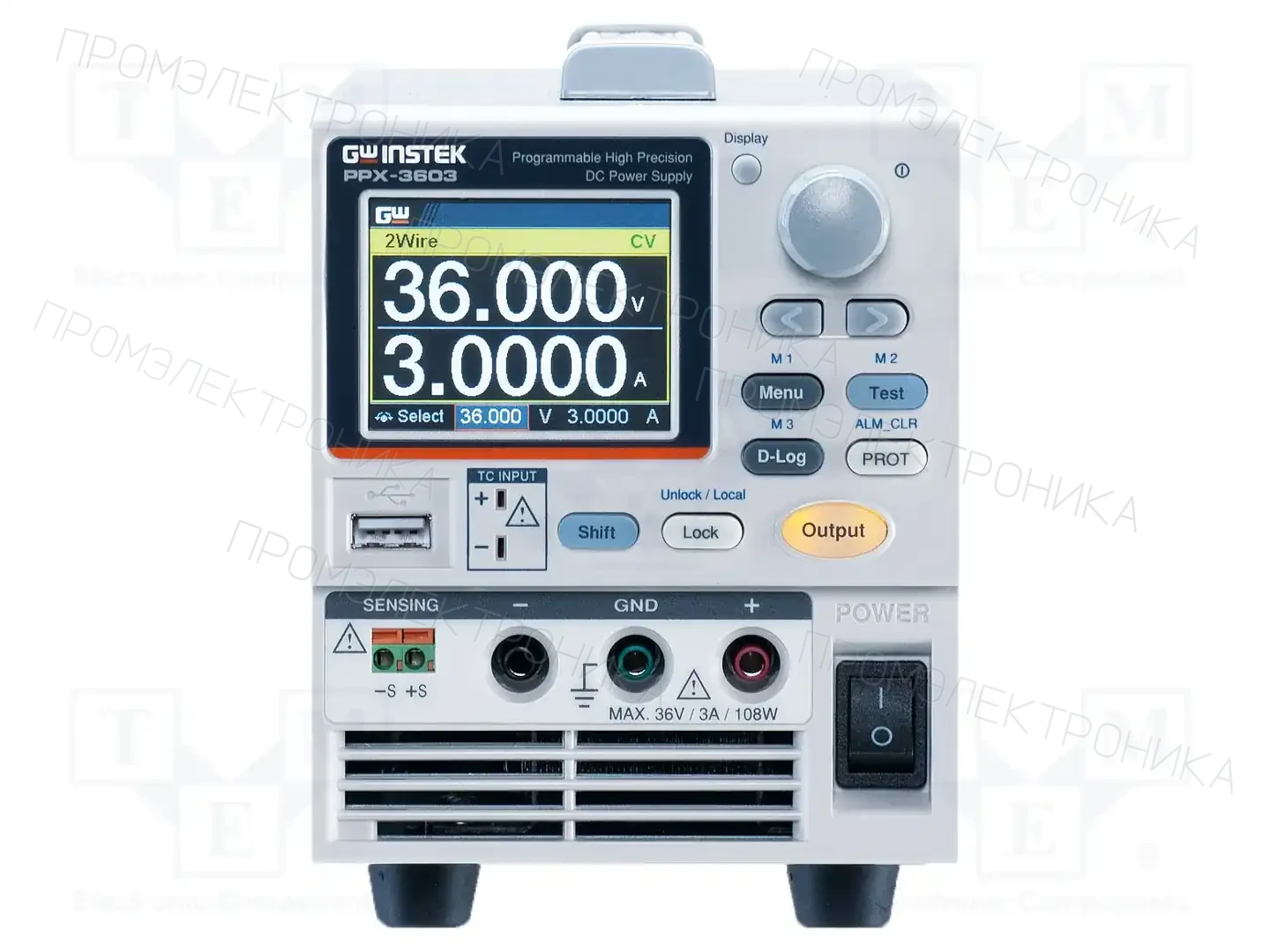 GW INSTEK PPX-3603(EU)(GPIB) — Блоки питания одноканальные