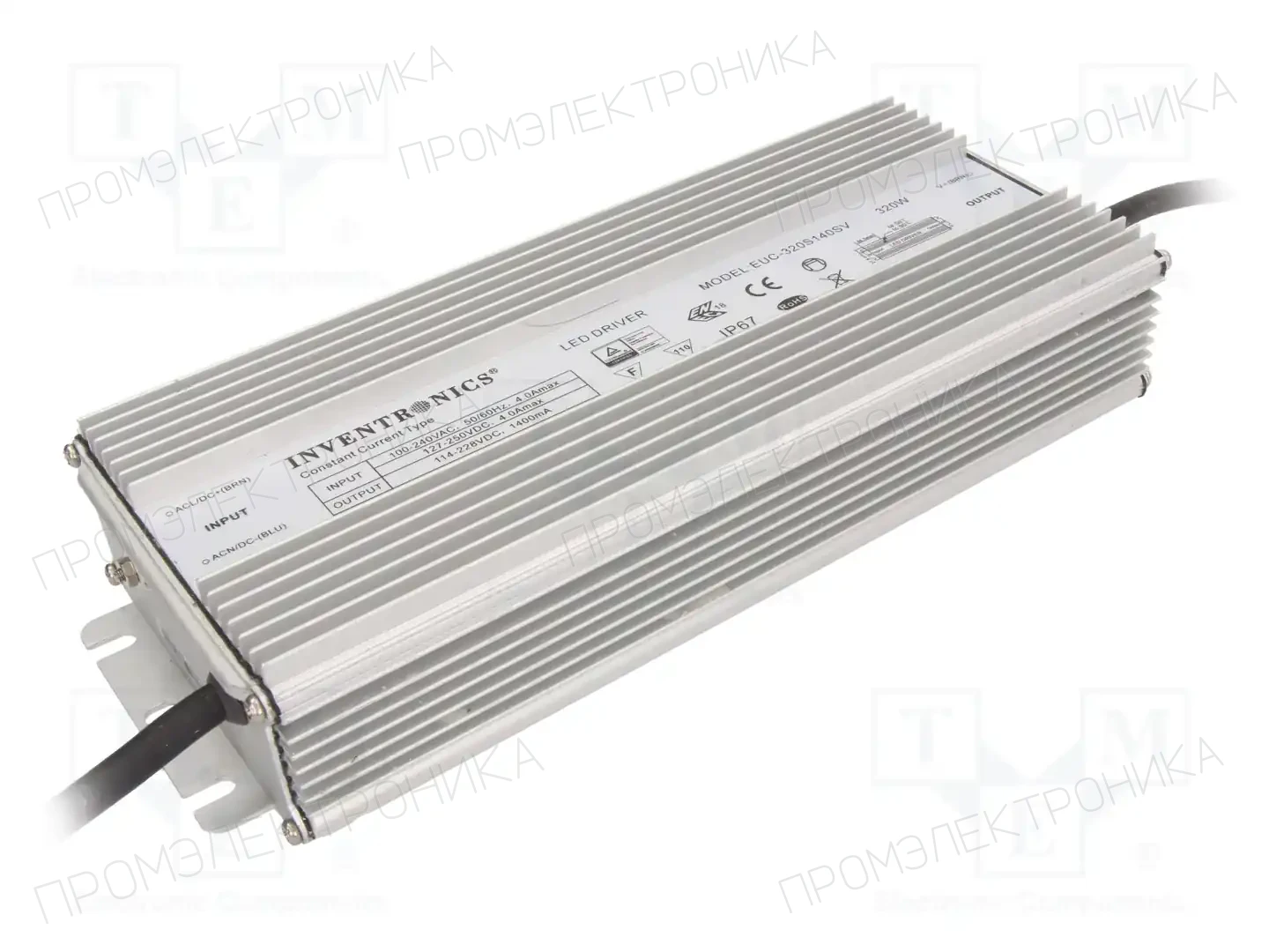 INVENTRONICS EUC-320S140SV — Блоки питания для LED