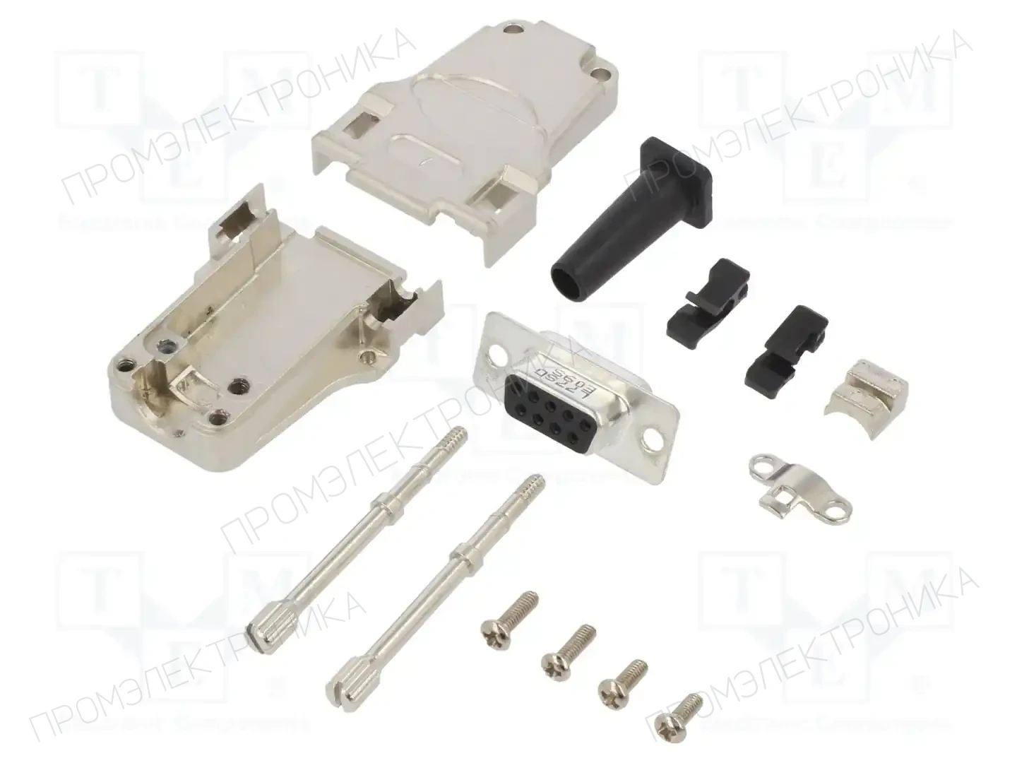 AMPHENOL COMMUNICATIONS SOLUTIONS L17DTZF09-LJS-RG+L77SDE09S — Комплектные штекеры D-Sub