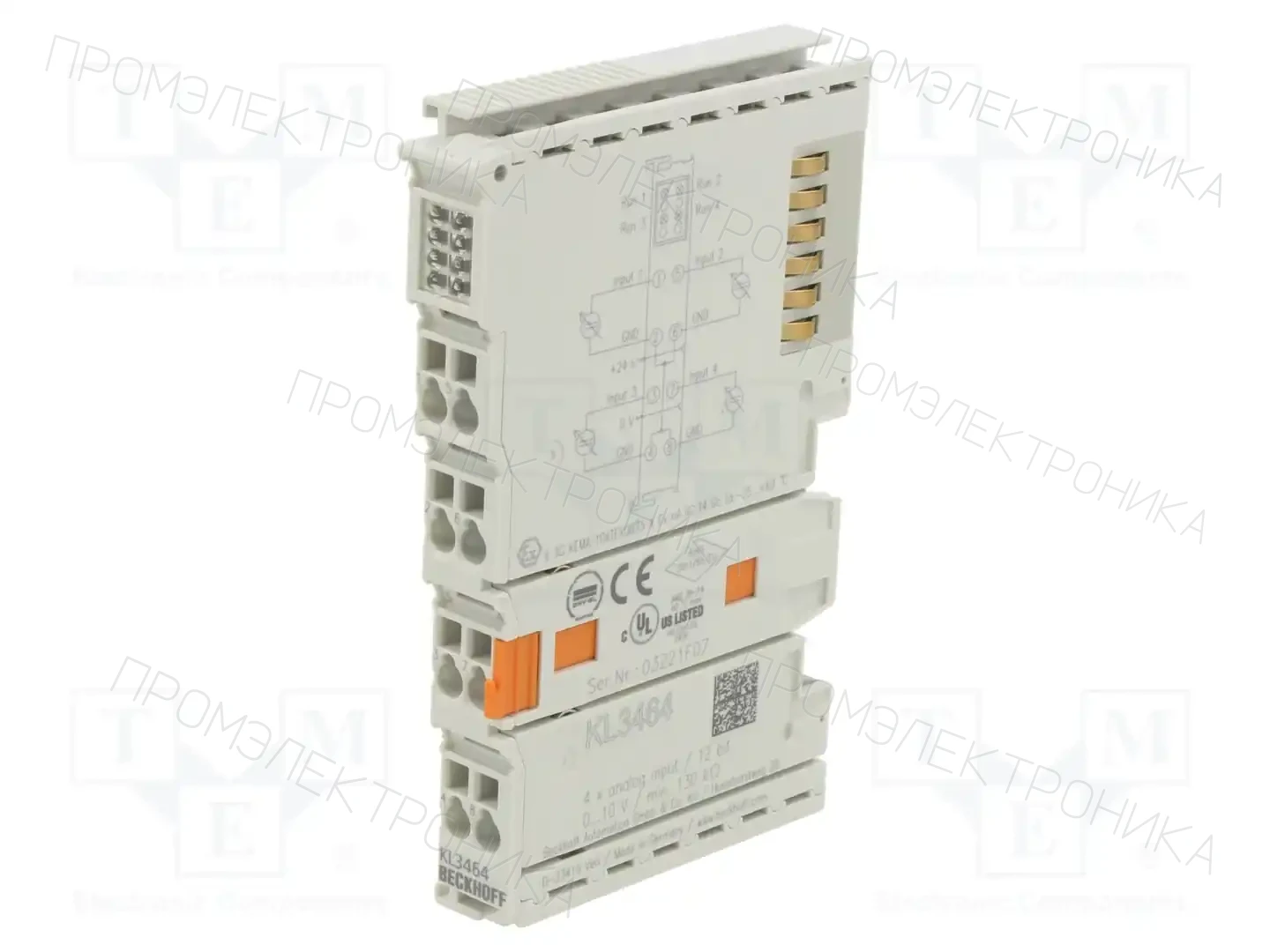 Beckhoff Automation KL3464 — Системы и модули ввода/вывода (I/O)