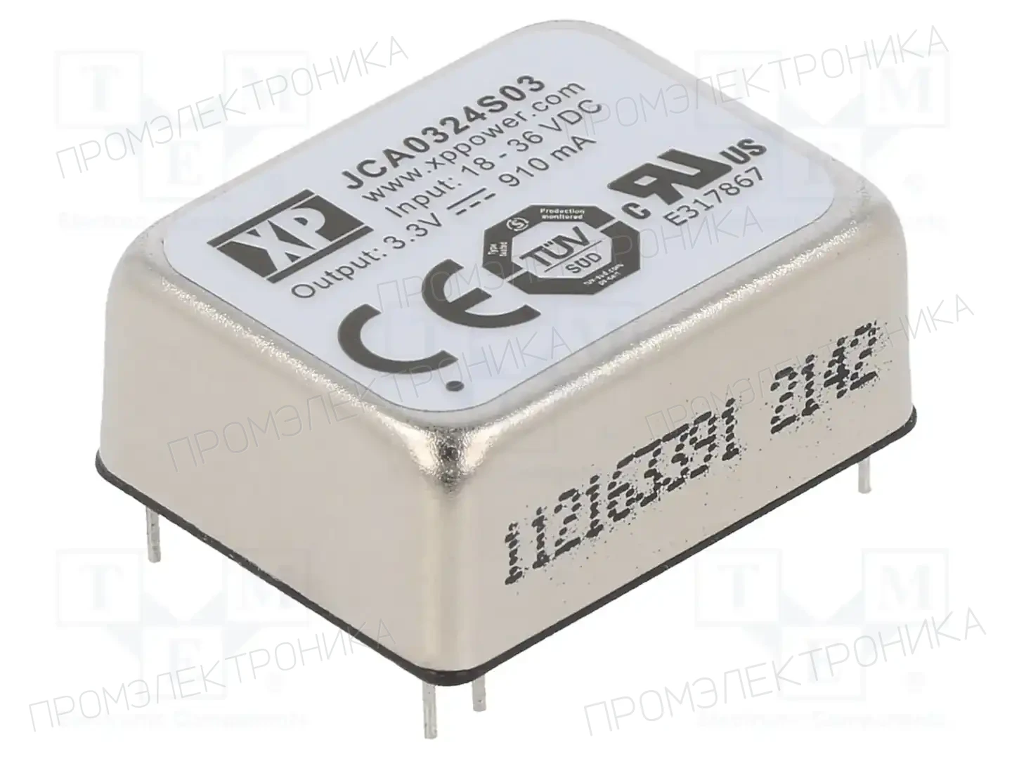 XP POWER JCA0324S03 — Преобразователи DC/DC