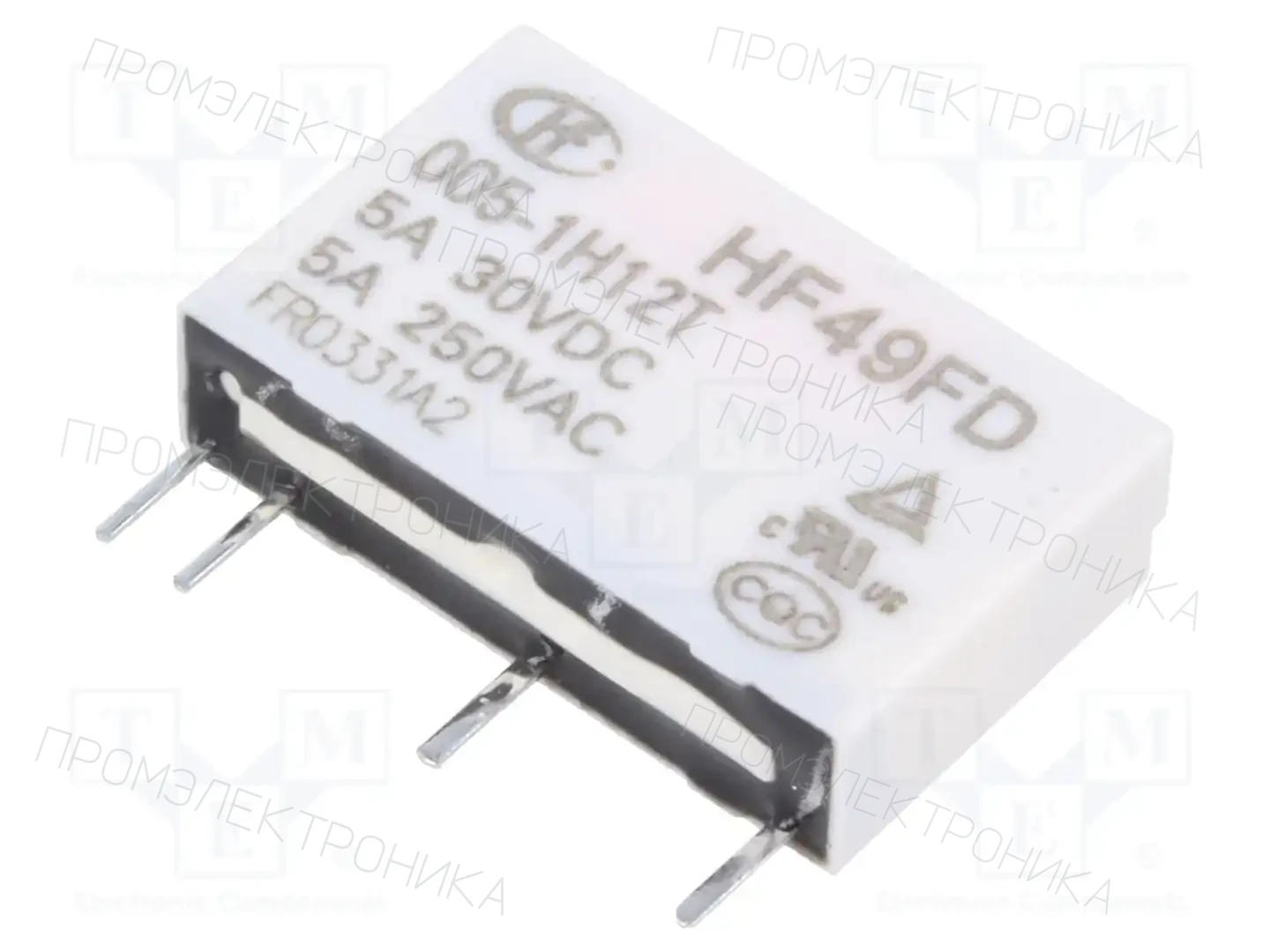 HONGFA RELAY HF49FD/005-1H12T — Реле электромагн. миниатюрные