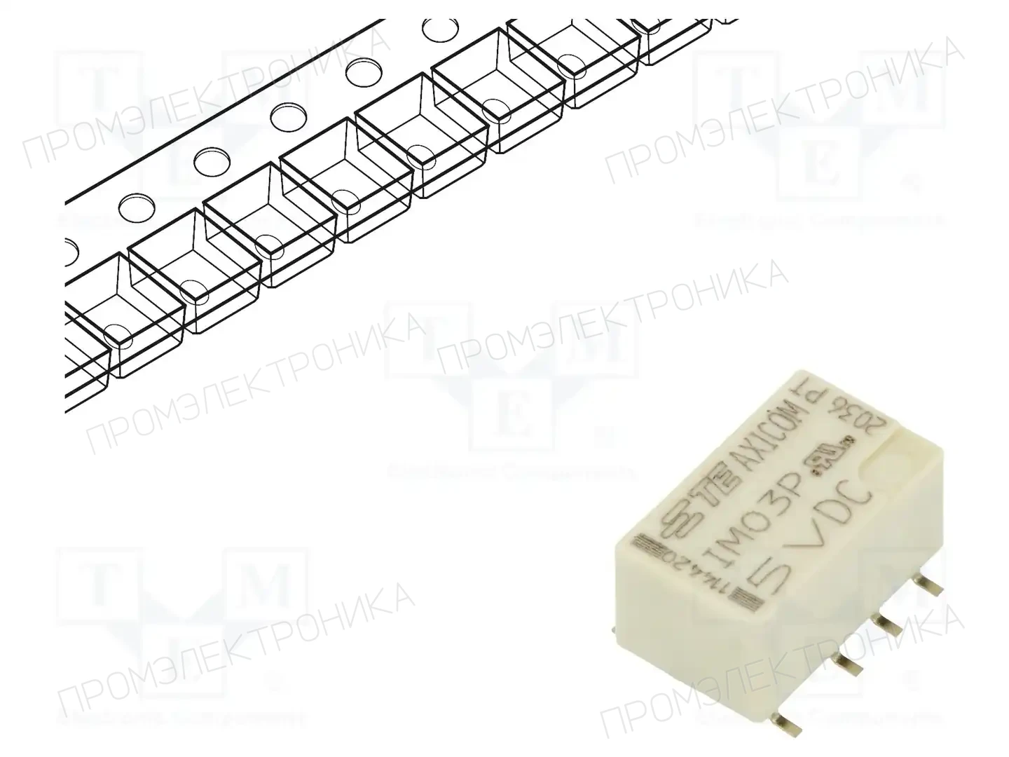 TE Connectivity 5-1462039-5 — Реле электромагн. миниатюрные