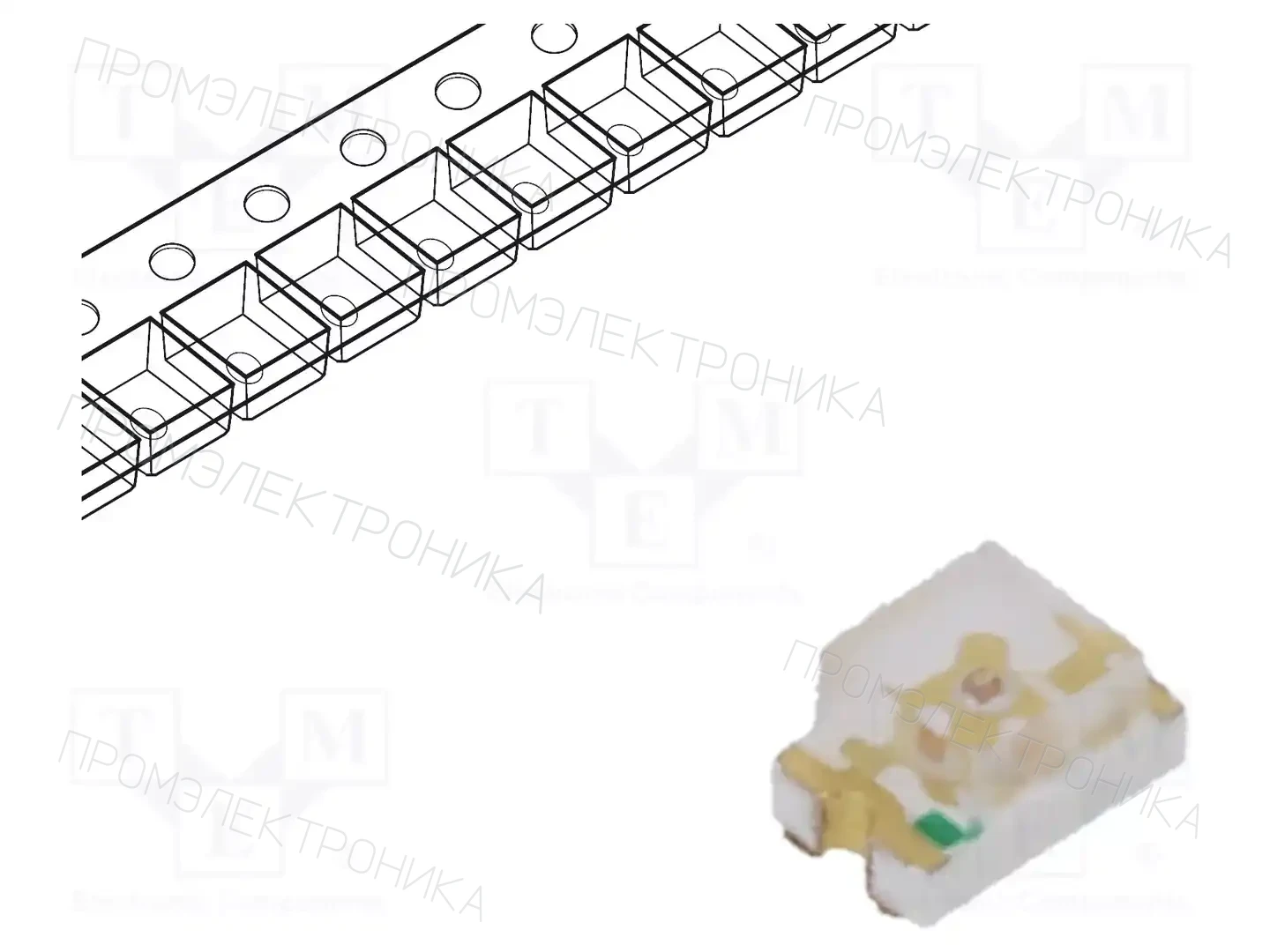 LUCKYLIGHT LL-S170YC-1AS — Светодиоды SMD цветные