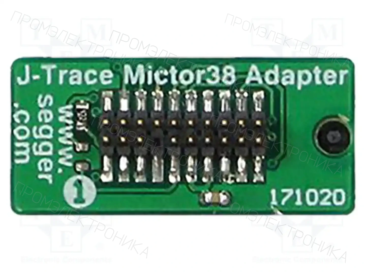 SEGGER MICROCONTROLLER 8.06.21 J-TRACE MICTOR 38 ADAPTER — Аксессуары для программаторов