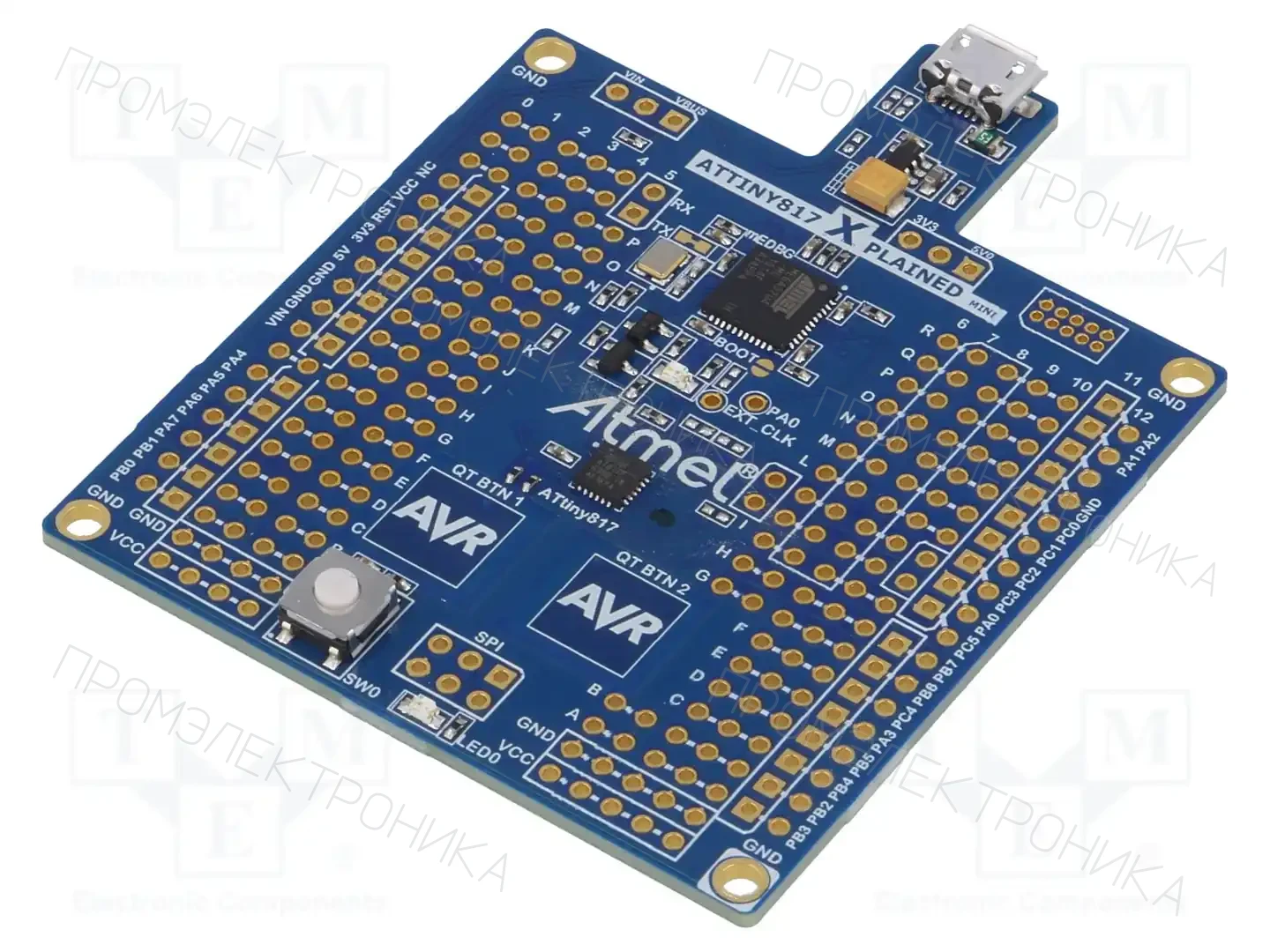 Microchip Technology ATTINY817-XMINI — Наборы пусковые для систем Microchip