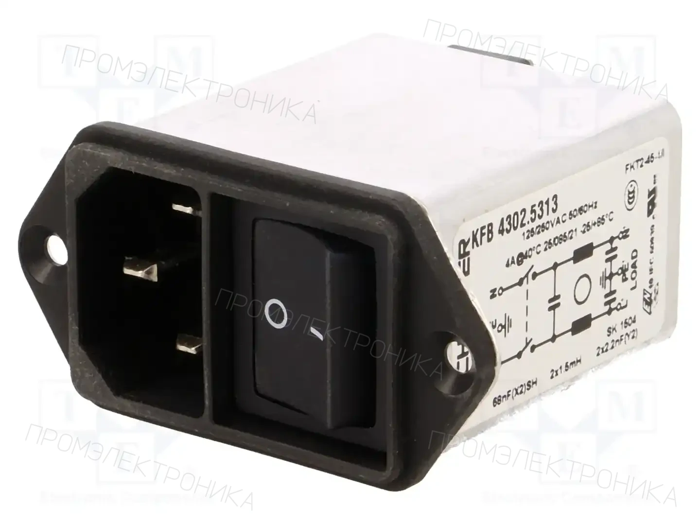 SCHURTER 4302.5313 — Разъемы IEC 60320