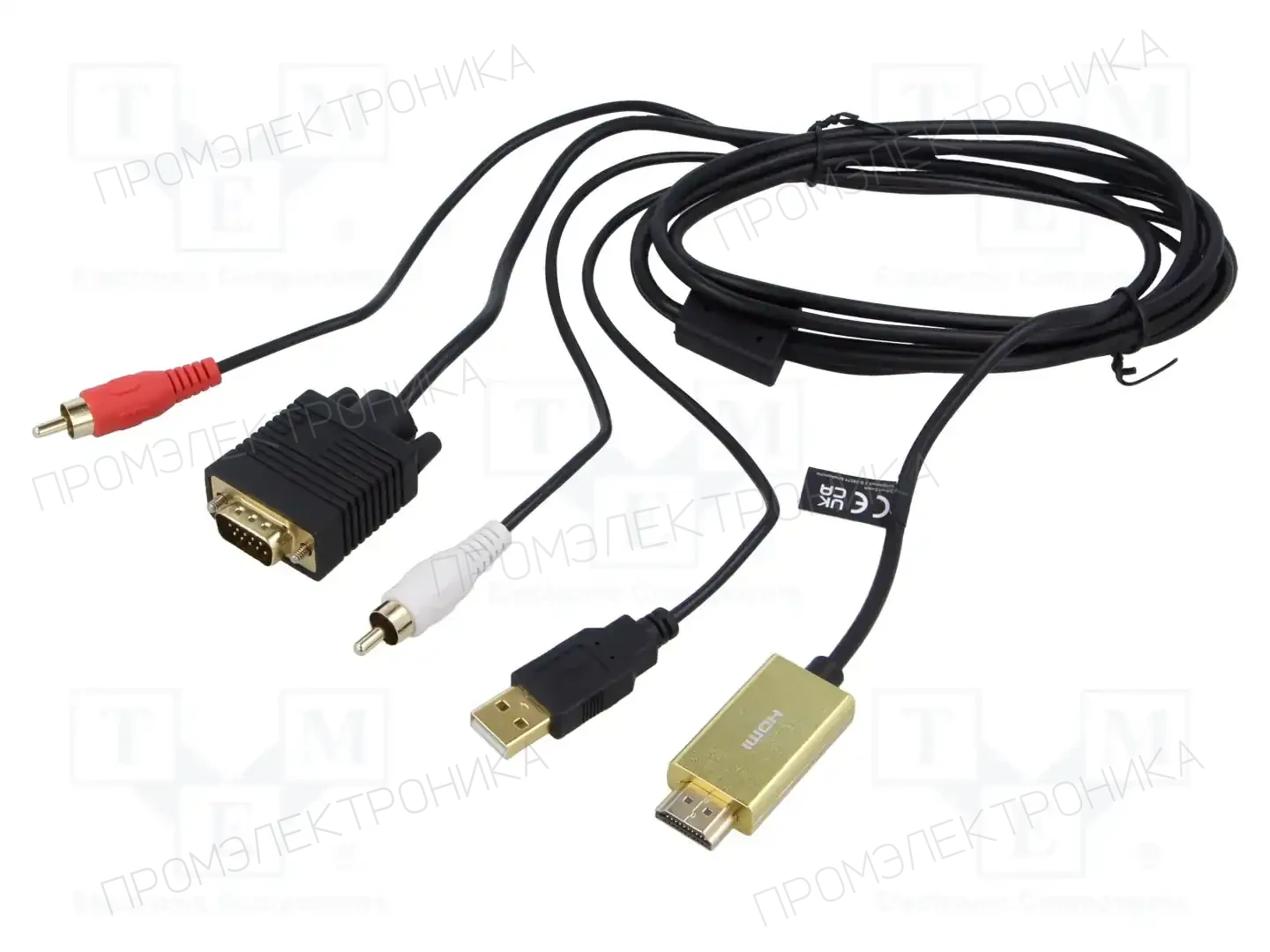 LOGILINK CV0052A — Кабели и адаптеры HDMI, DVI, DisplayPort