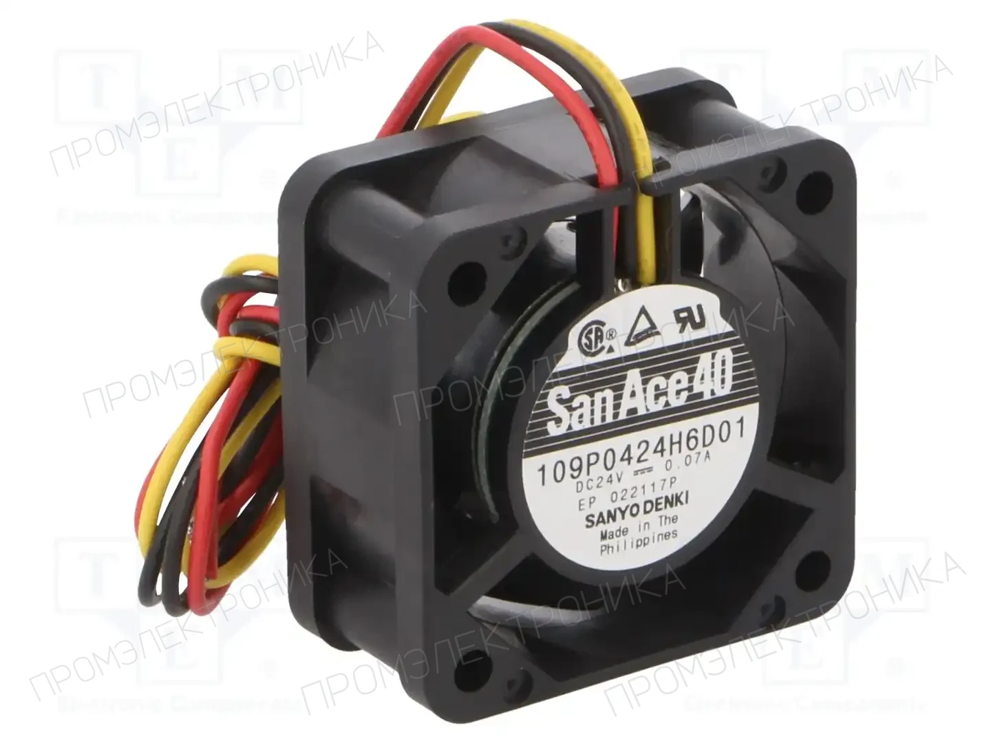 SANYO DENKI 109P0424H6D01 — Вентиляторы DC 24V