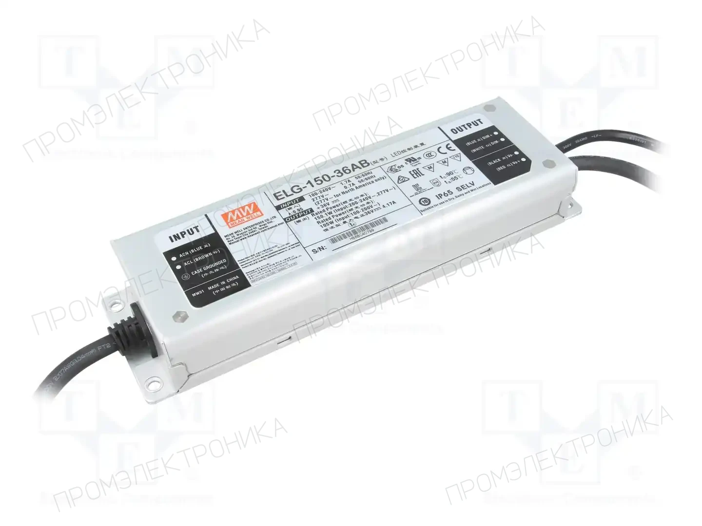 MEAN WELL ELG-150-36AB — Блоки питания для LED