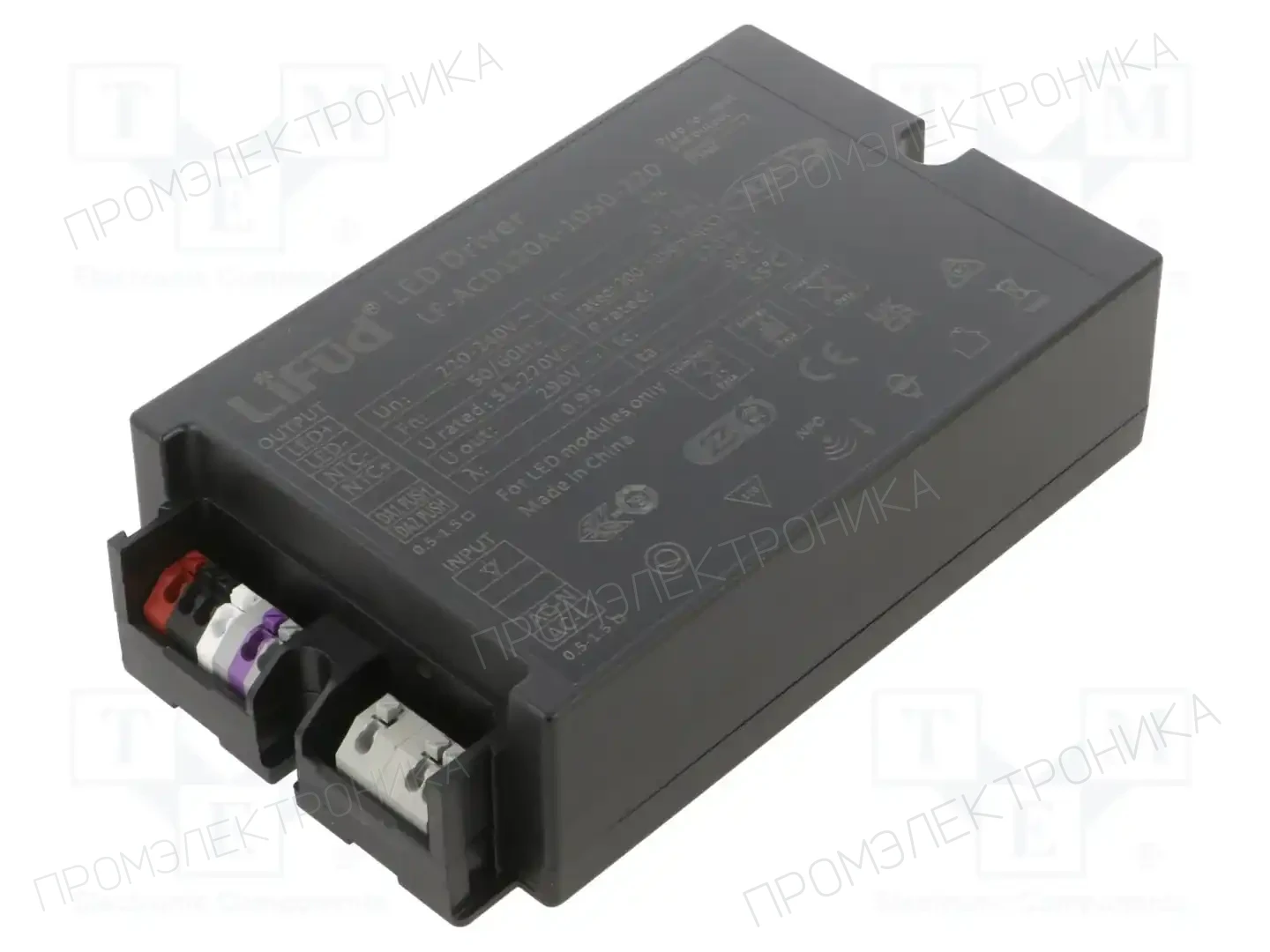 Lifud LF-ACD120D-1050-220 — Блоки питания для LED