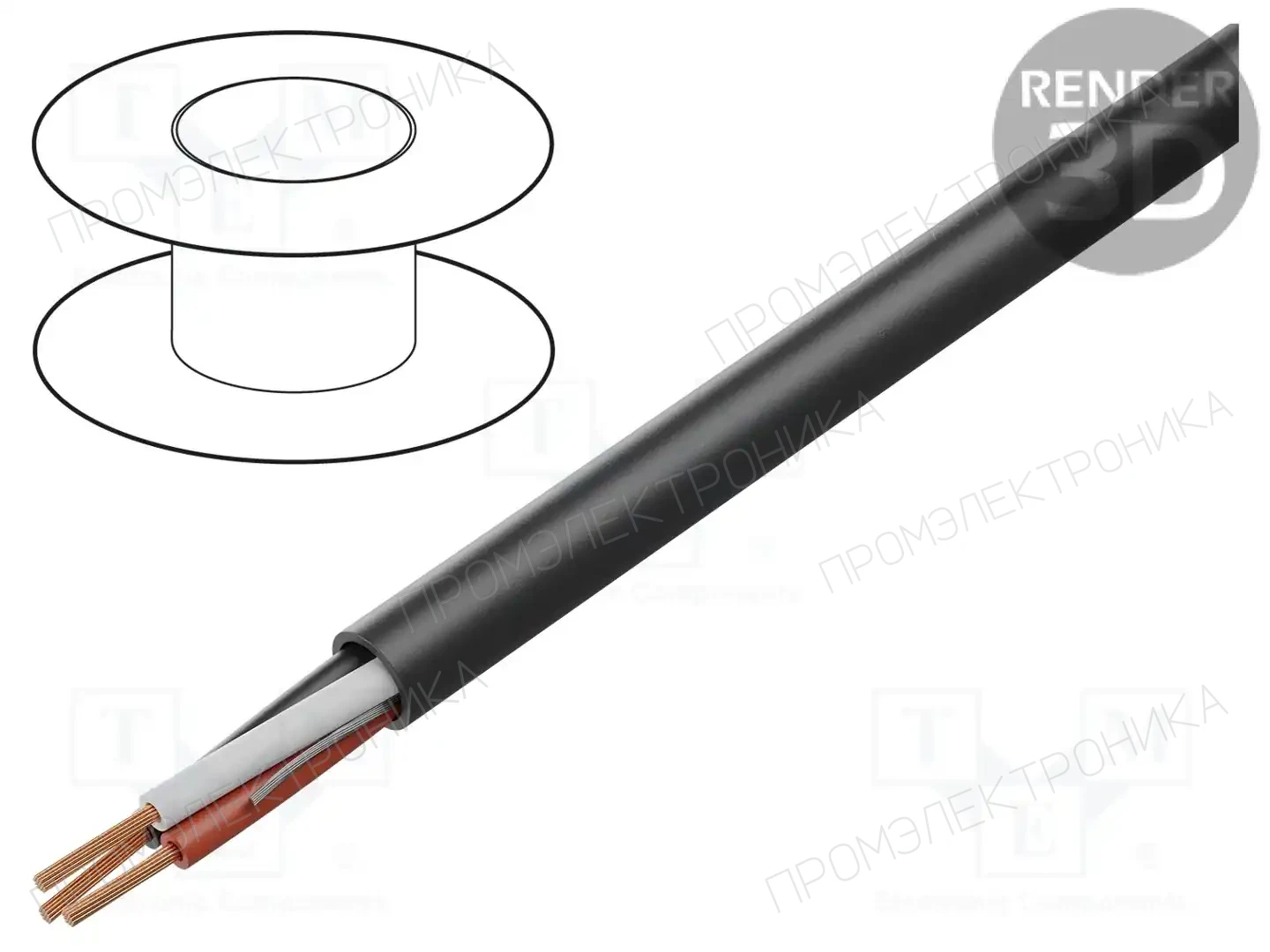 BELDEN 1034A 0101000 — Провода многожильные неекранированные