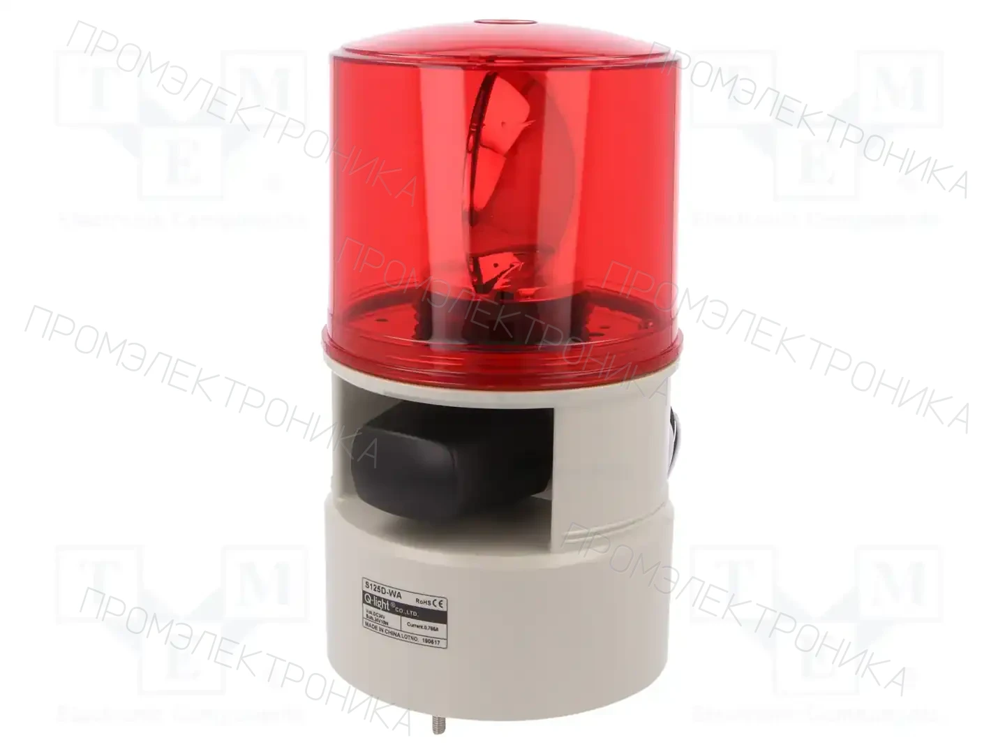 QLIGHT S125D-WA-24-R — Сигнализаторы светозвуковые