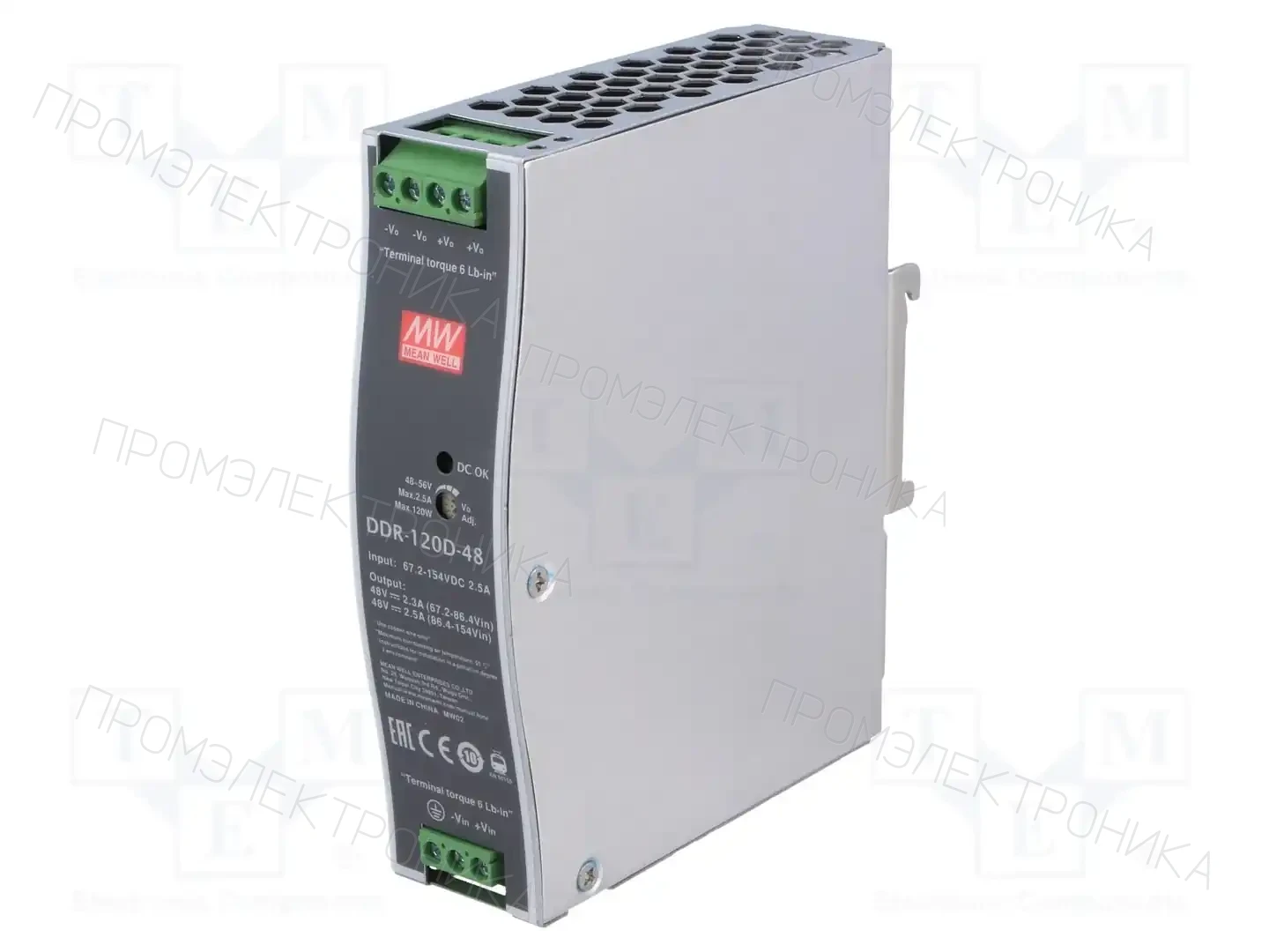 MEAN WELL DDR-120D-48 — Преобразователи DC/DC