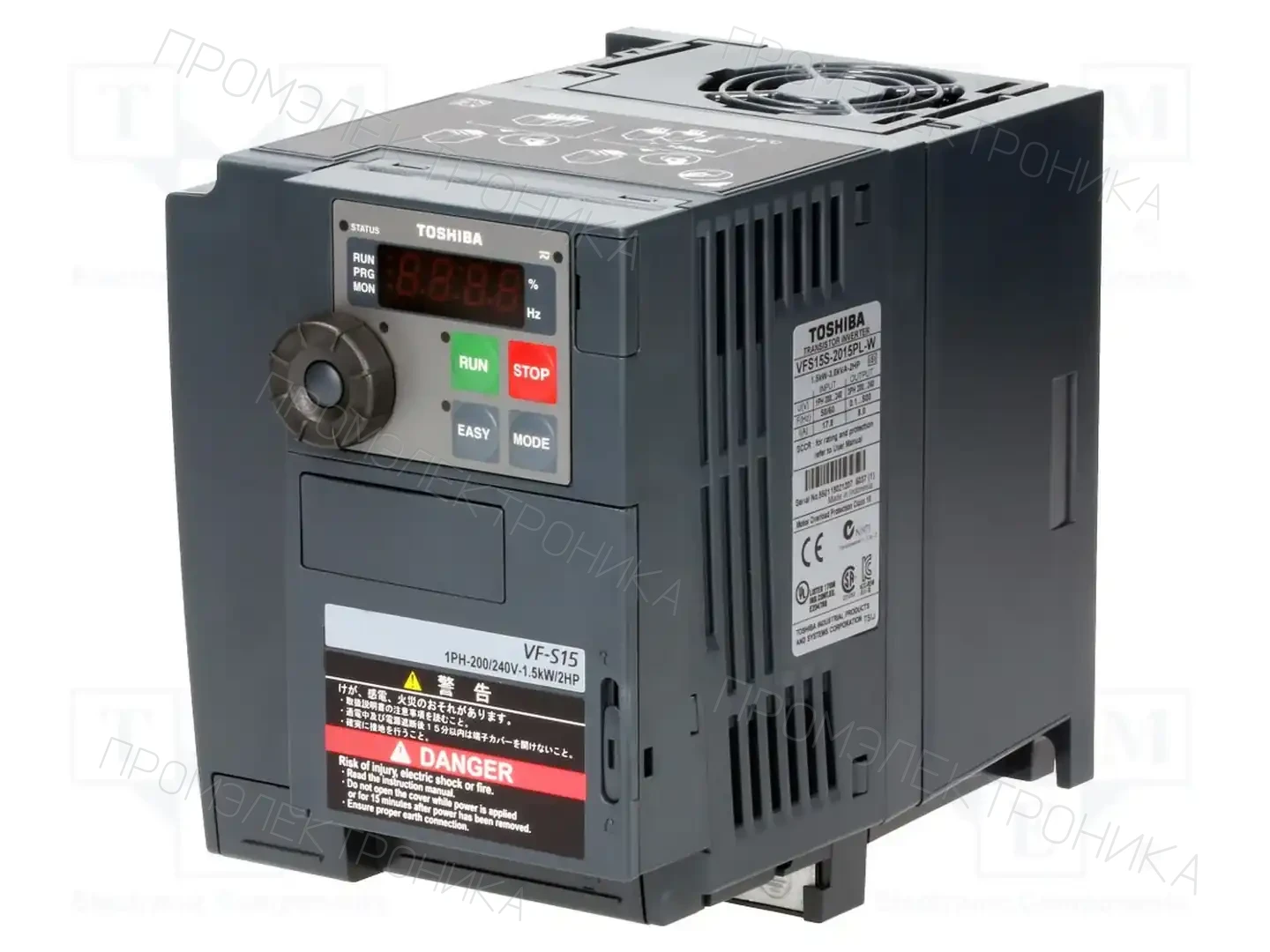 TOSHIBA VFS15S-2015PL-W1 — Однофазные инверторы