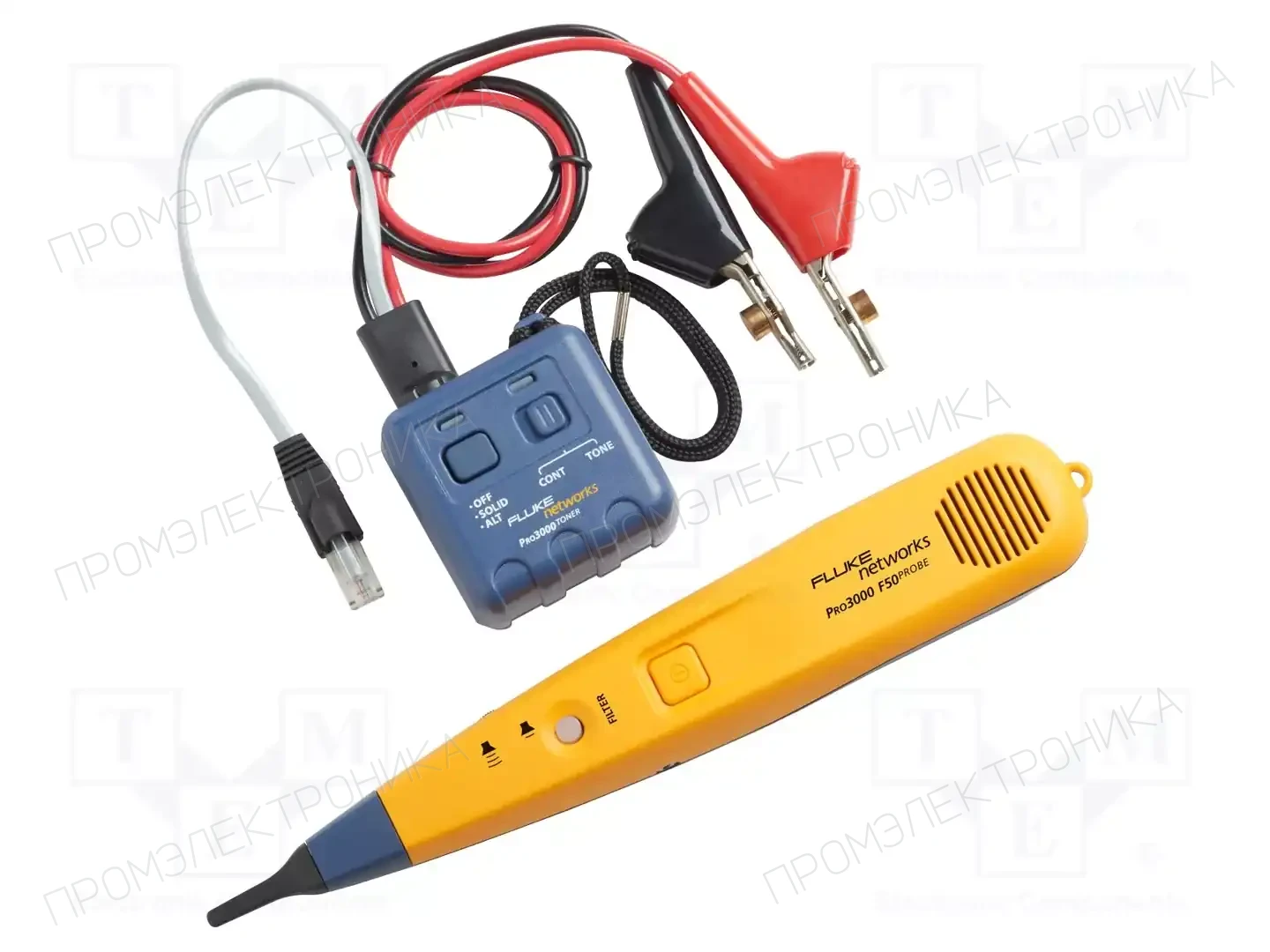 FLUKE NETWORKS PRO3000F50-KIT — Тестеры компьютерных и телефонных сетей