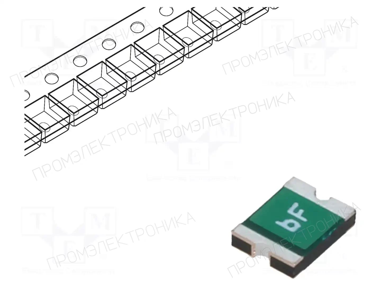 BEL FUSE 0ZCH0020FF2E — Предохранители полимерные SMD