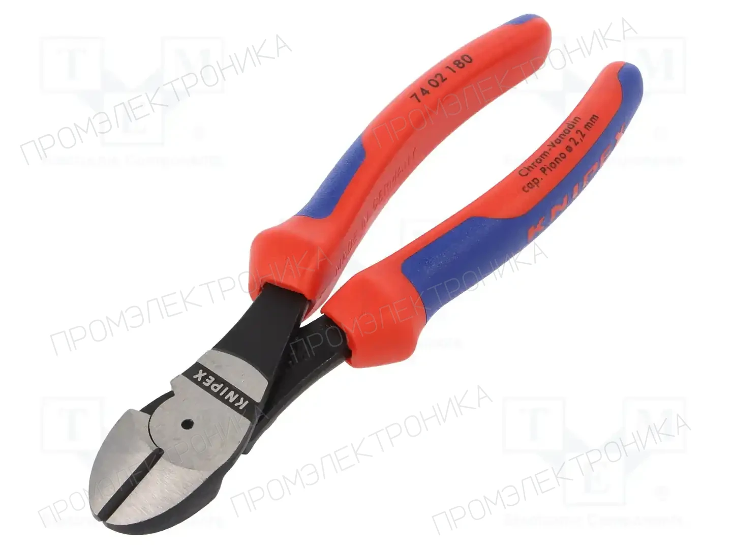 KNIPEX 74 02 180 — Клещи-кусачки для резки