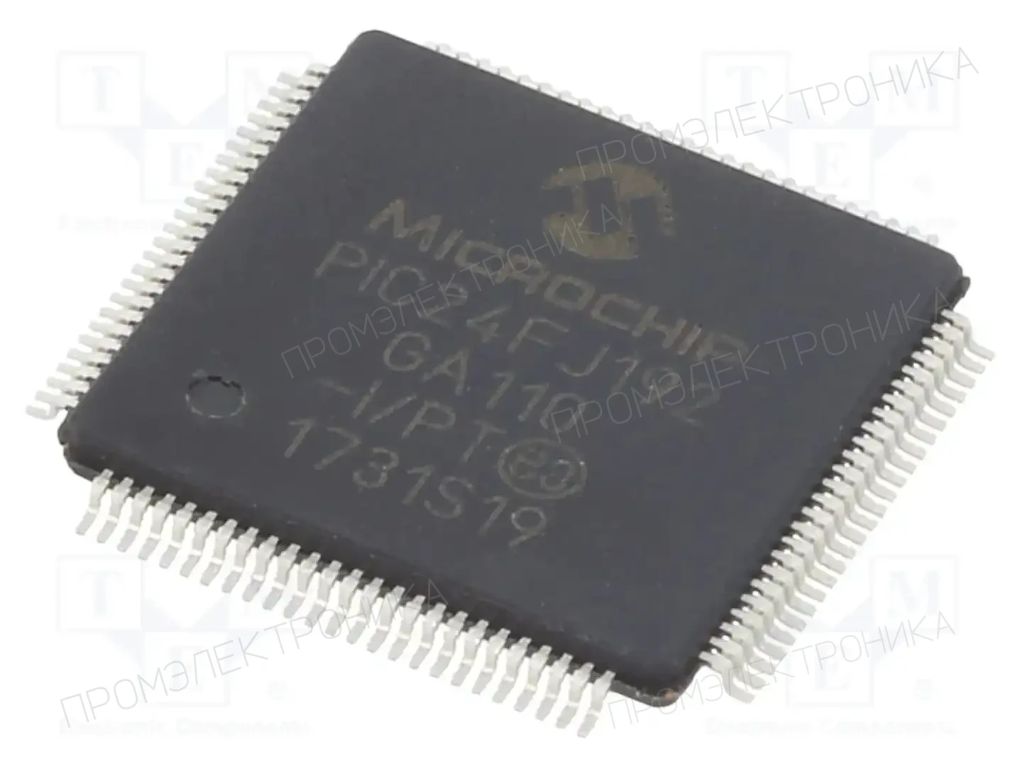Microchip Technology PIC24FJ192GA110-I/PT — Линейка PIC 16-bit
