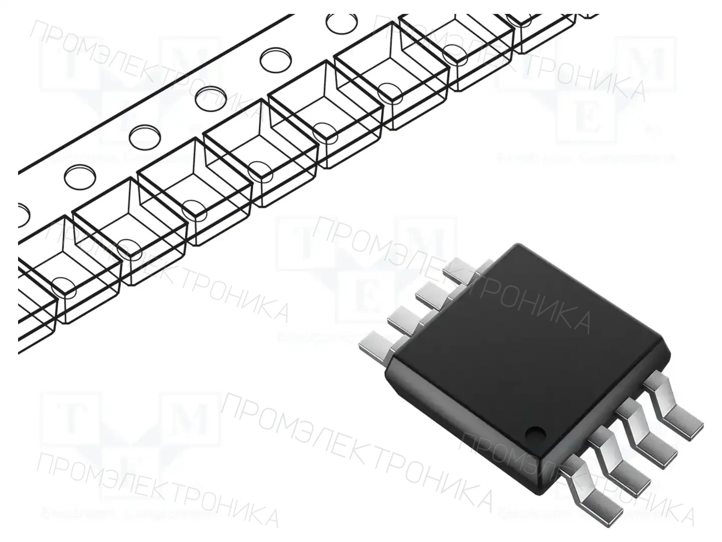 Texas Instruments TLE2141CDR — Операционные усилители SMD