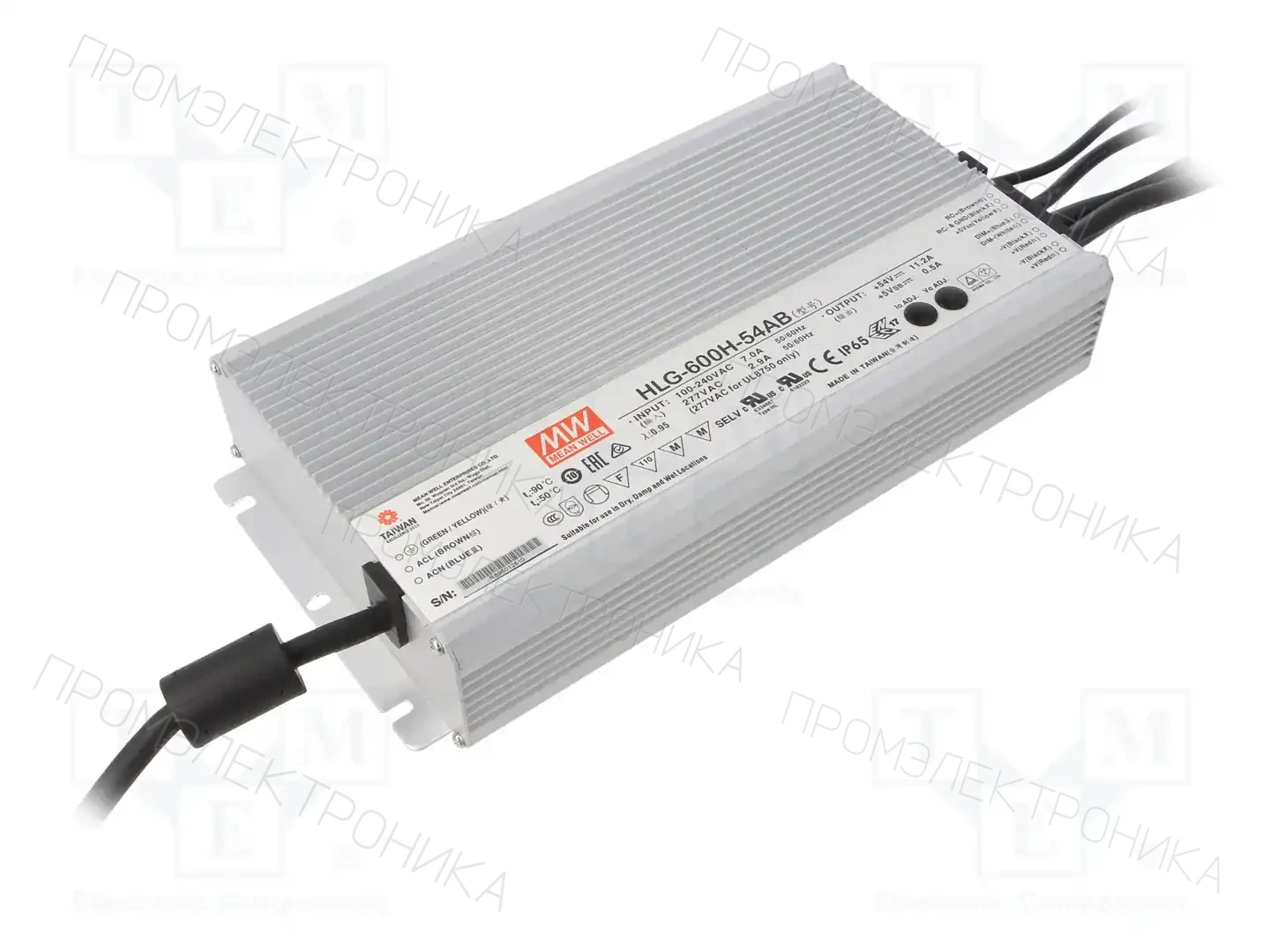 MEAN WELL HLG-600H-54AB — Блоки питания для LED