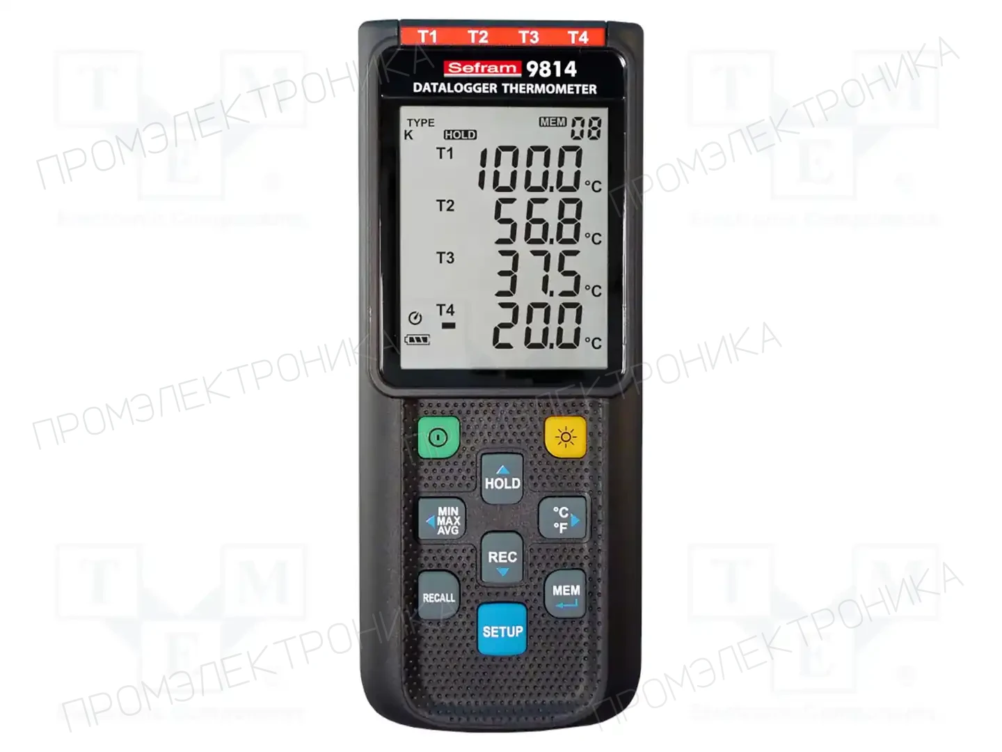 SEFRAM SEFRAM9814 — Регистраторы температуры и влажности 9814