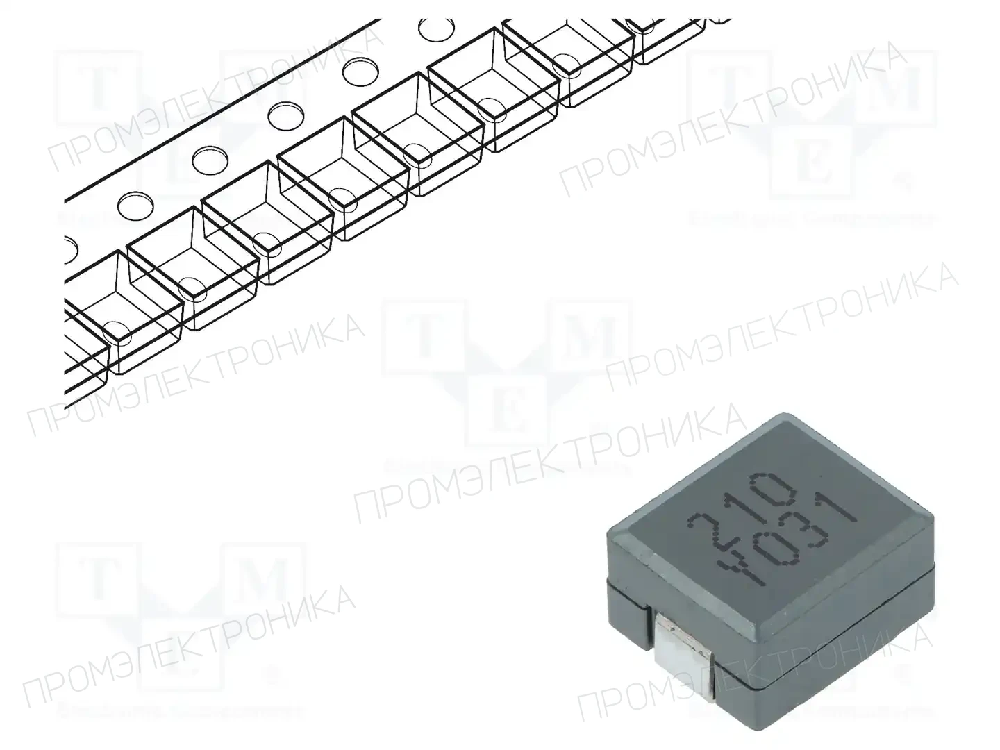 KEMET TPI111065L210N — Дроссели