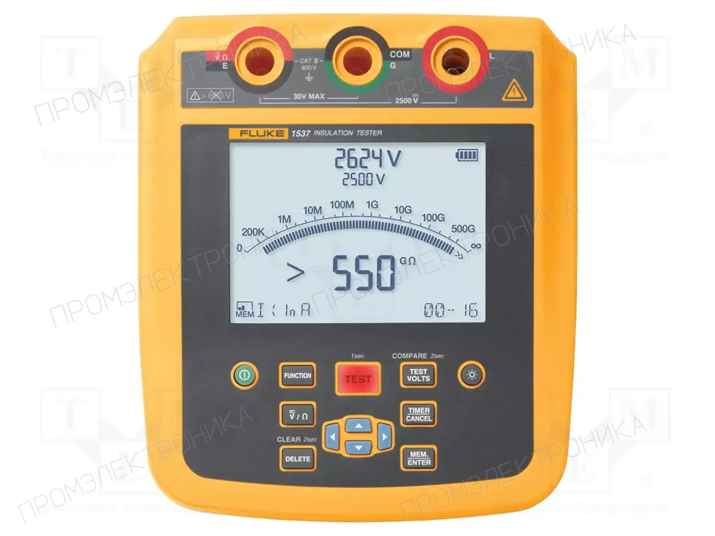 FLUKE FLUKE-1535 — Измерители активного сопротивл. изоляции -1535
