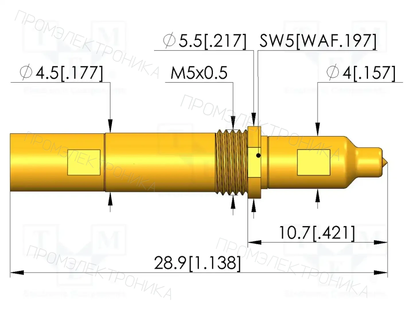 INGUN HFS-410 358 080 A 5042 Z M — Измерительные щупы