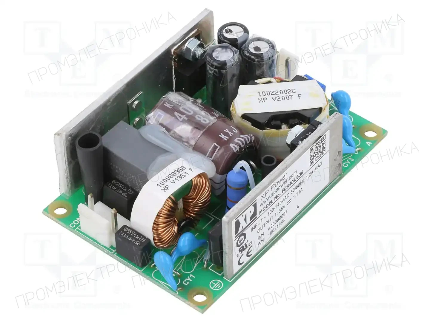 XP POWER FCS40US36 — Открытые блоки питания