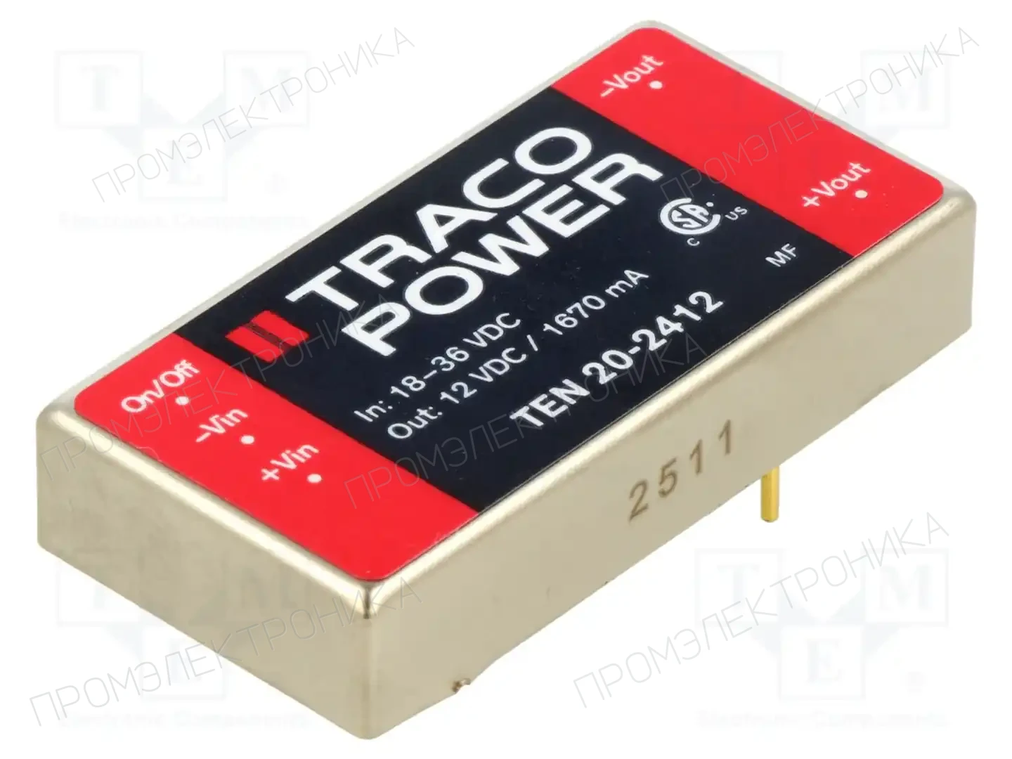 TRACO POWER TEN 20-2412 — Преобразователи DC/DC