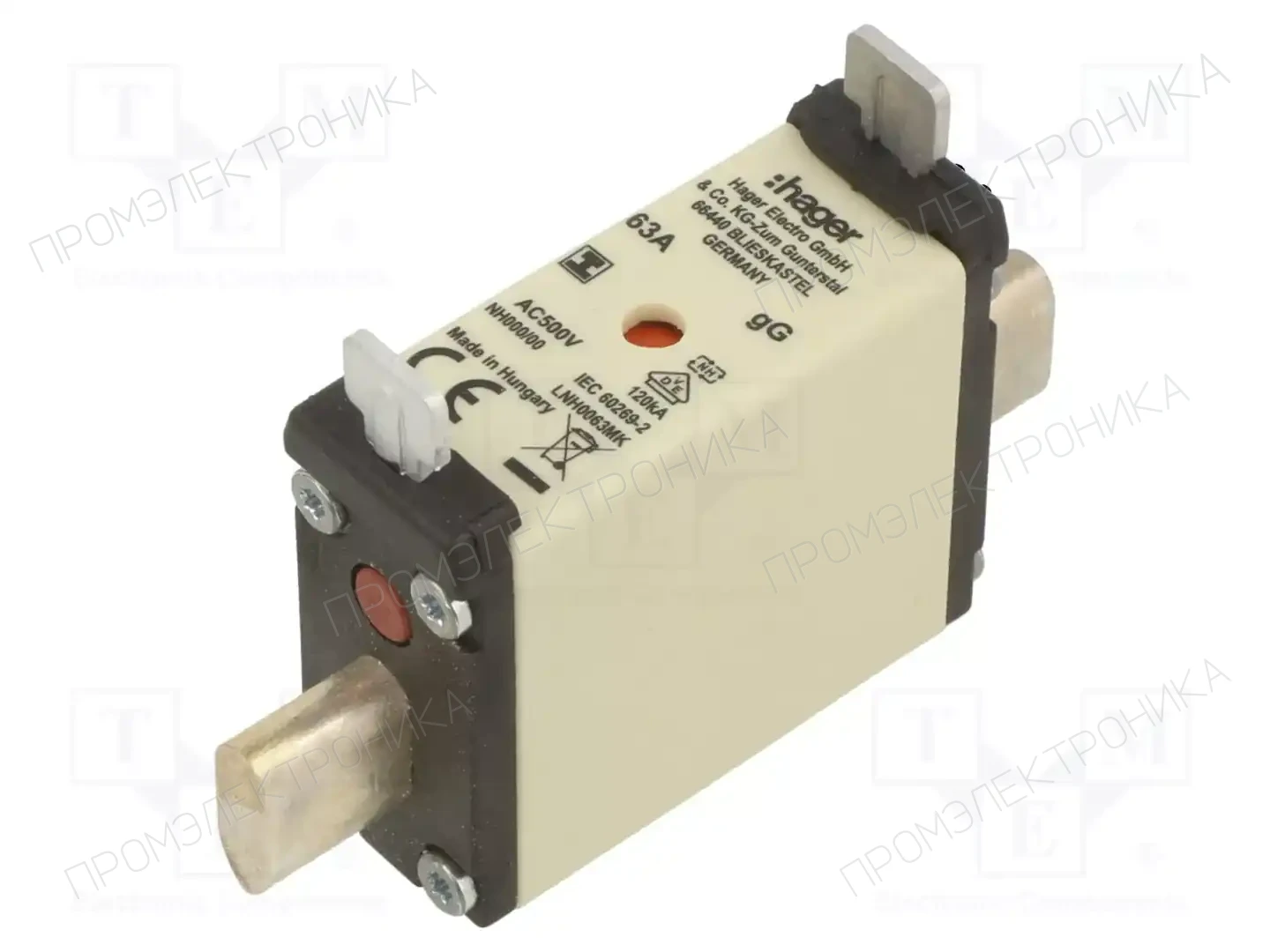 HAGER LNH0063MK — Предохранители NH