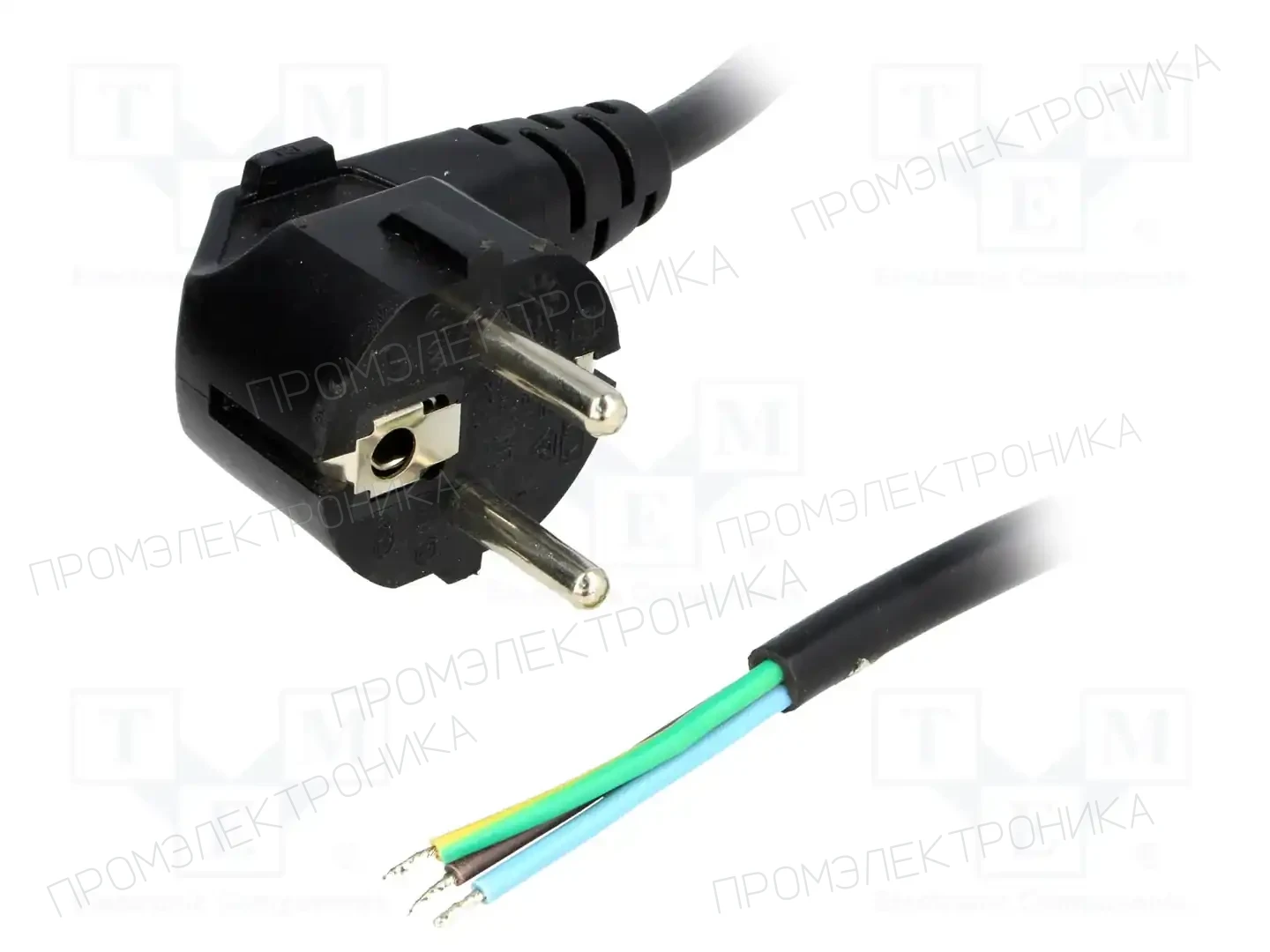 LIAN DUNG LT322 H05VV-F 3X1.0 1.8M BLK — Кабели питания компьютерные и универс