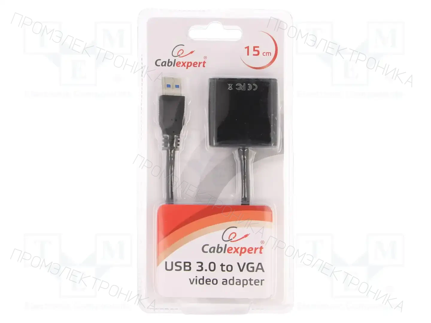 GEMBIRD AB-U3M-VGAF-01 — Кабели и адаптеры USB