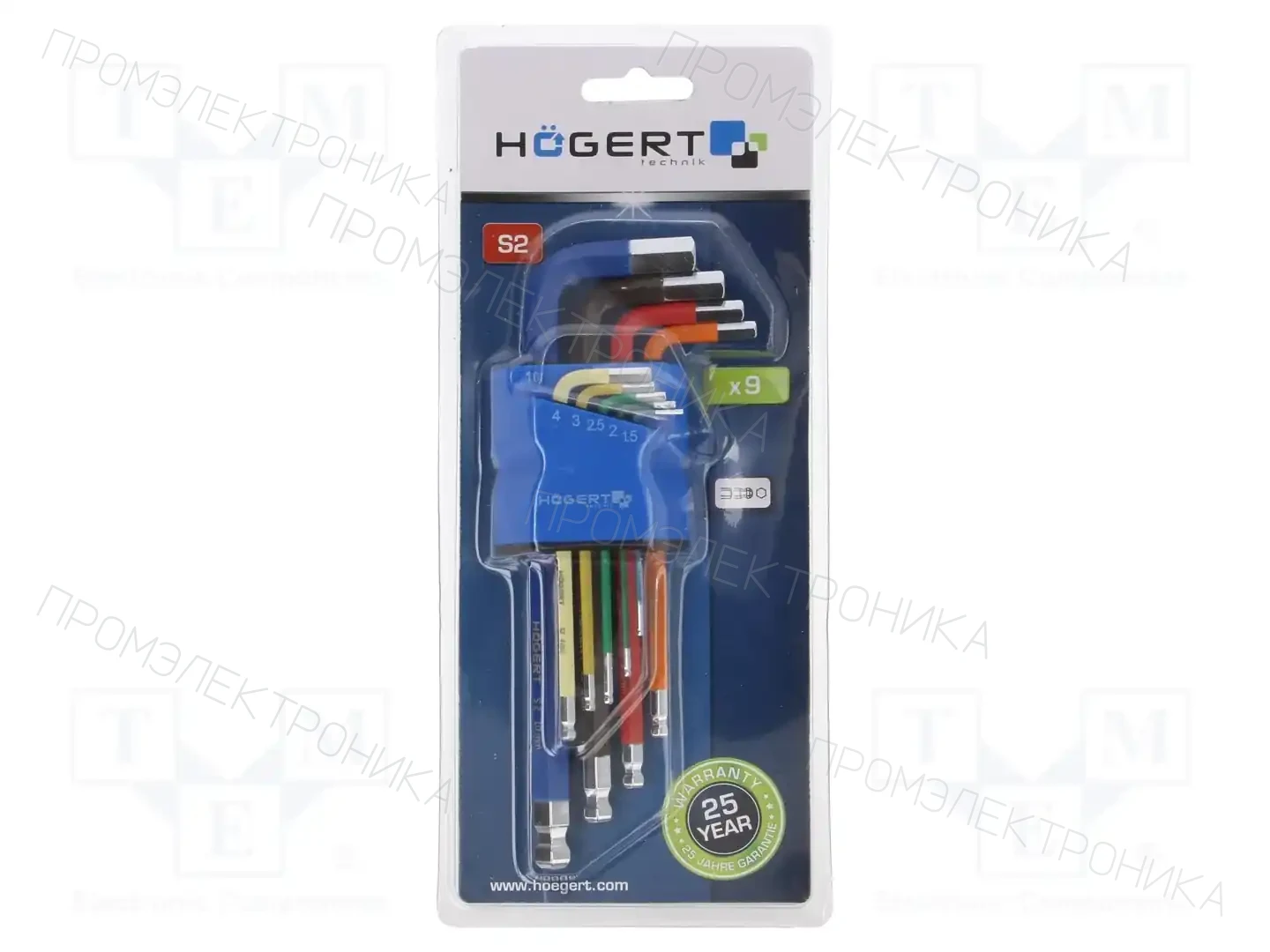HÖGERT TECHNIK HT1W806 — Шестигранные и звездообразные ключи