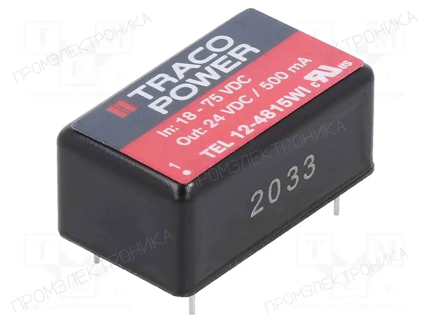 TRACO POWER TEL 12-4815WI — Преобразователи DC/DC