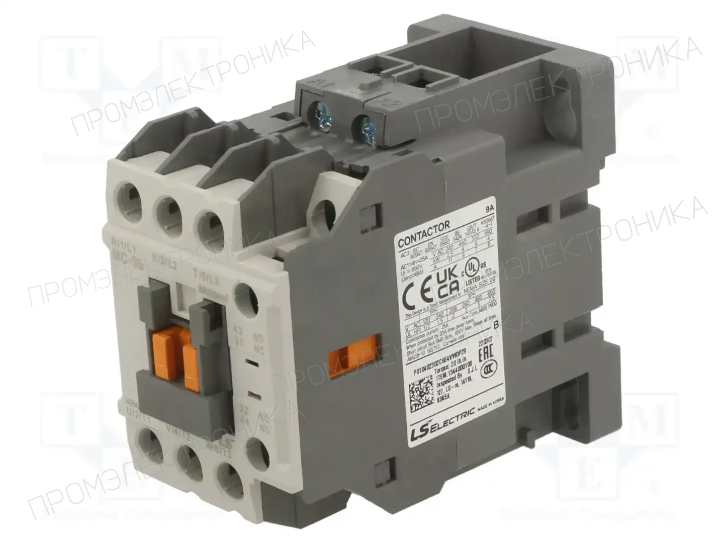 LS ELECTRIC MC-9B 24VAC 1A1B — Контакторы - главные модули
