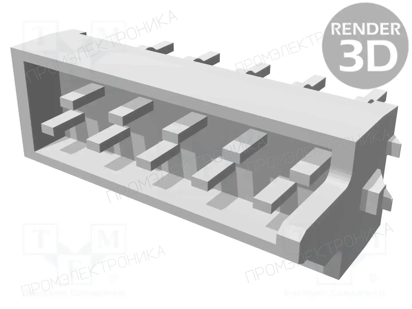 TE Connectivity 1-215464-0 — Разъeмы Micro-Match растр 1,27мм