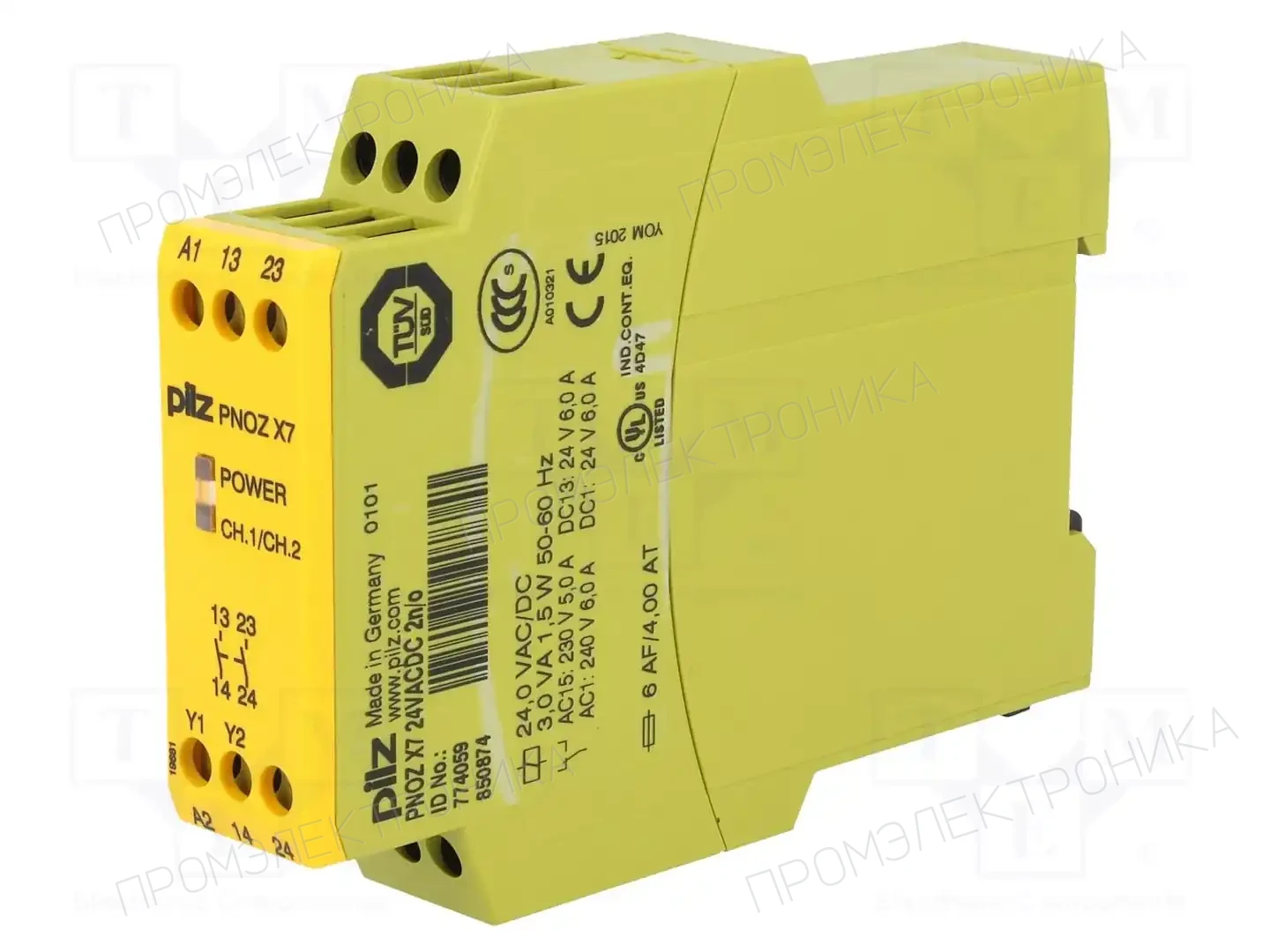 PILZ 774059 — Выключат. безопасности - мод. управления