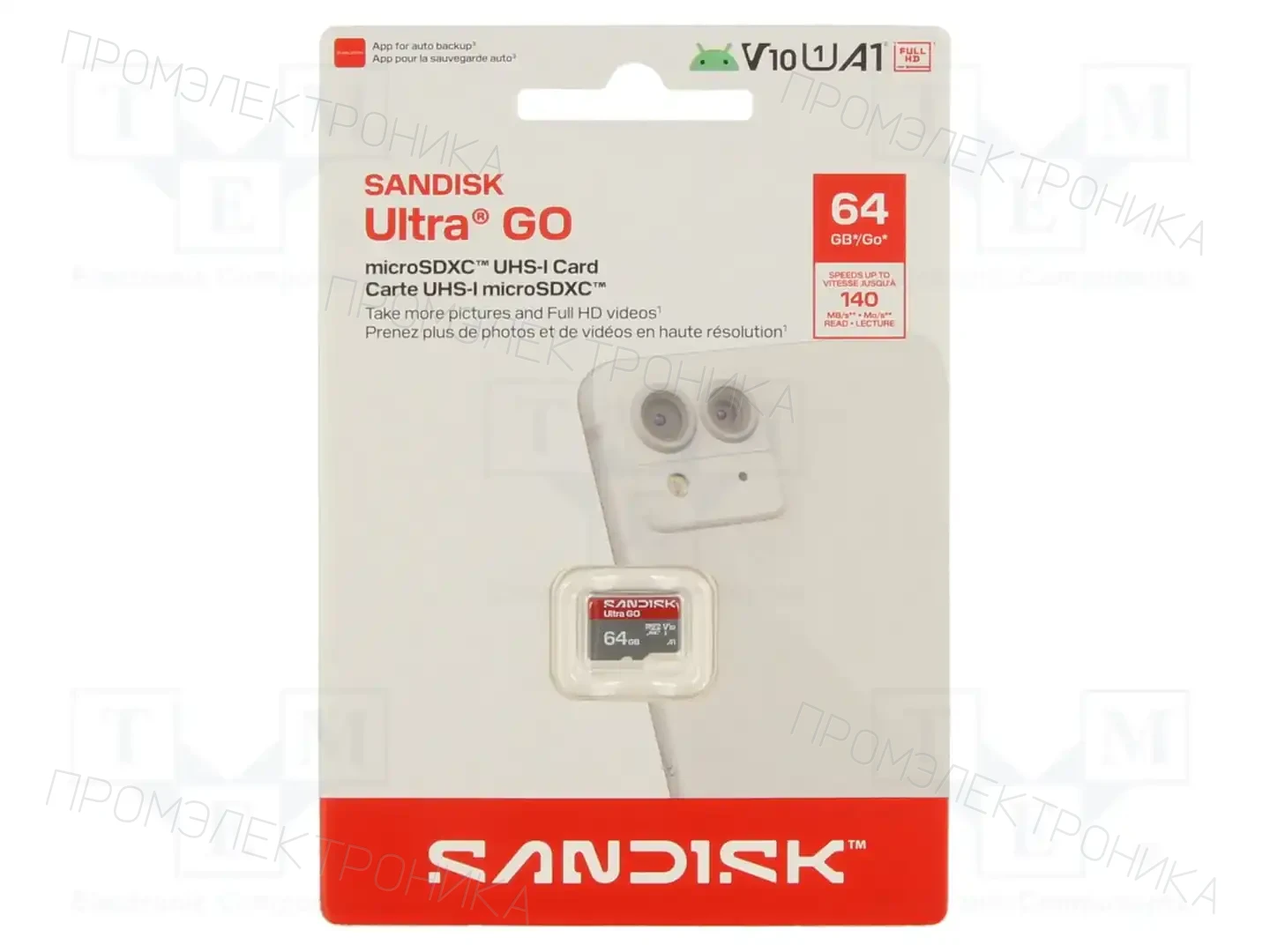 SANDISK SDSQUGN-064G-GN6MN — Карты памяти