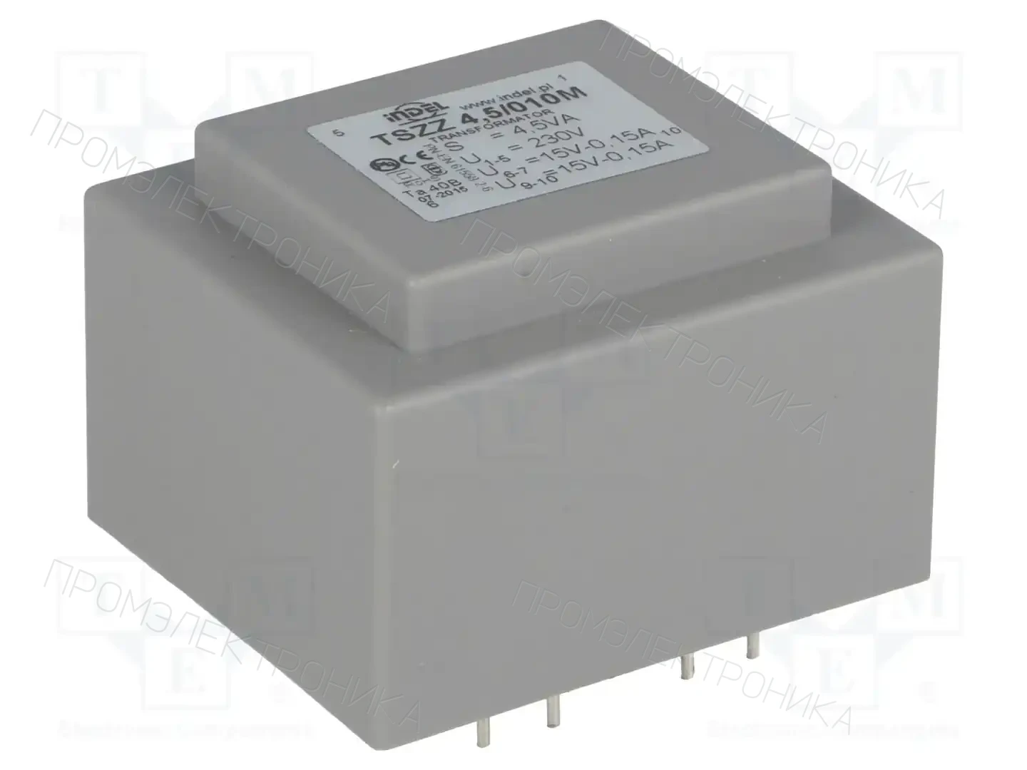 INDEL TSZZ4.5/010M — Трансформаторы PCB