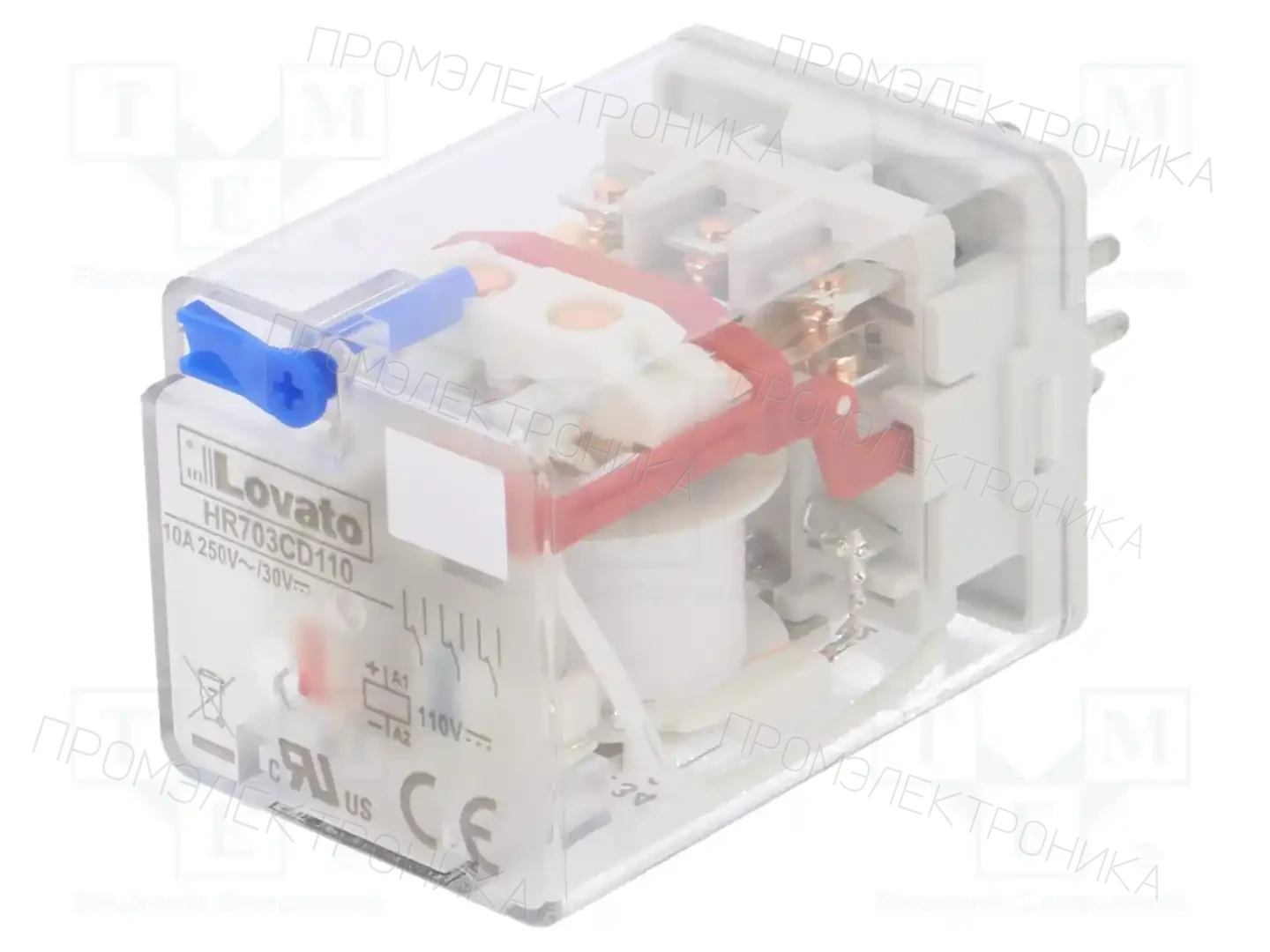 LOVATO ELECTRIC HR703CD110 — Реле электромагн. промышленные