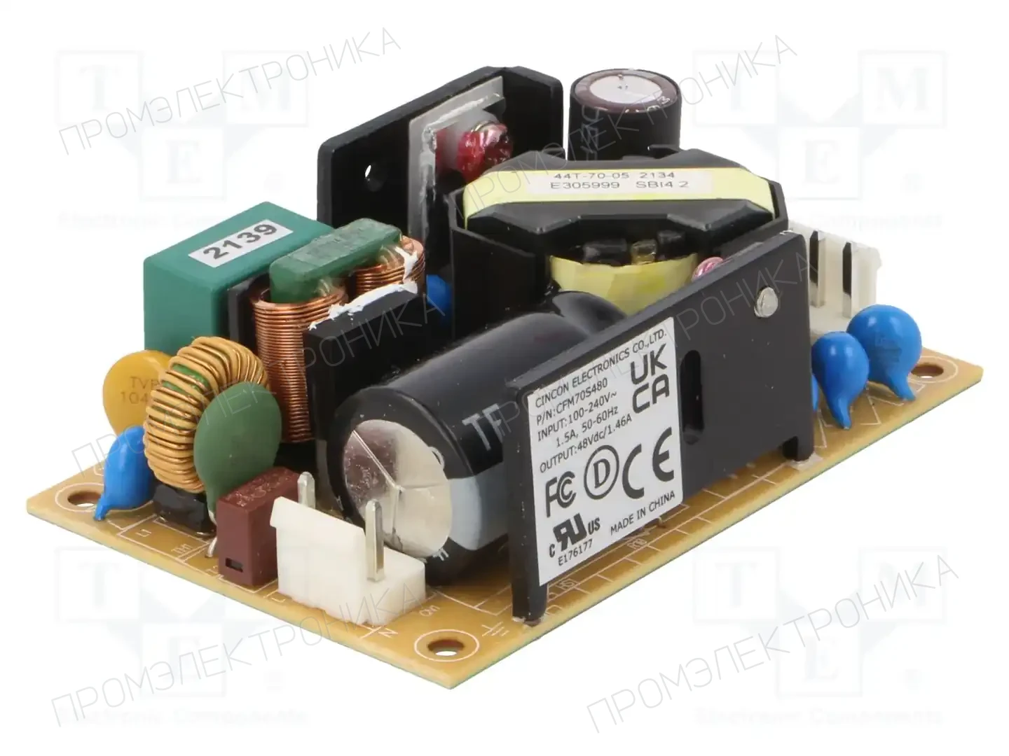 CINCON CFM70S480 — Открытые блоки питания