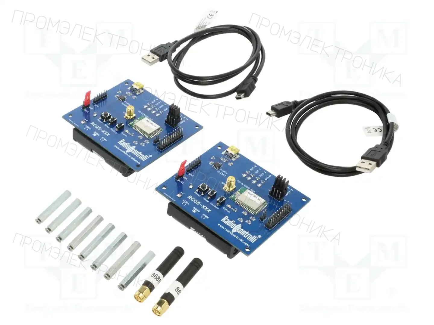 RADIOCONTROLLI RCQ5-868-EV — Комплекти для передачи данных